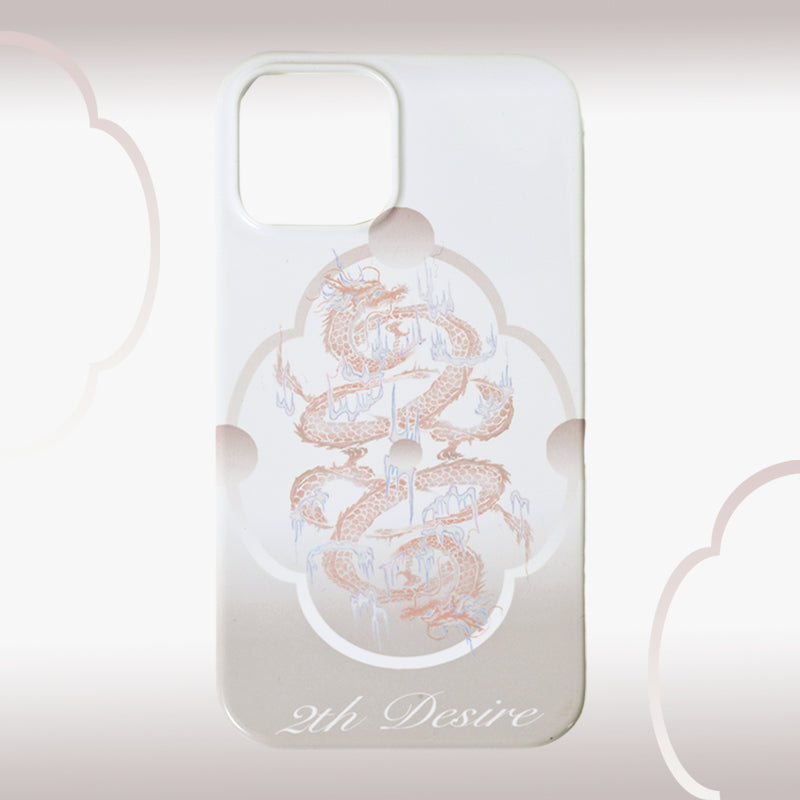 2th Desire Dual Layer Korean Film Case For Iphone Dragon Year Design