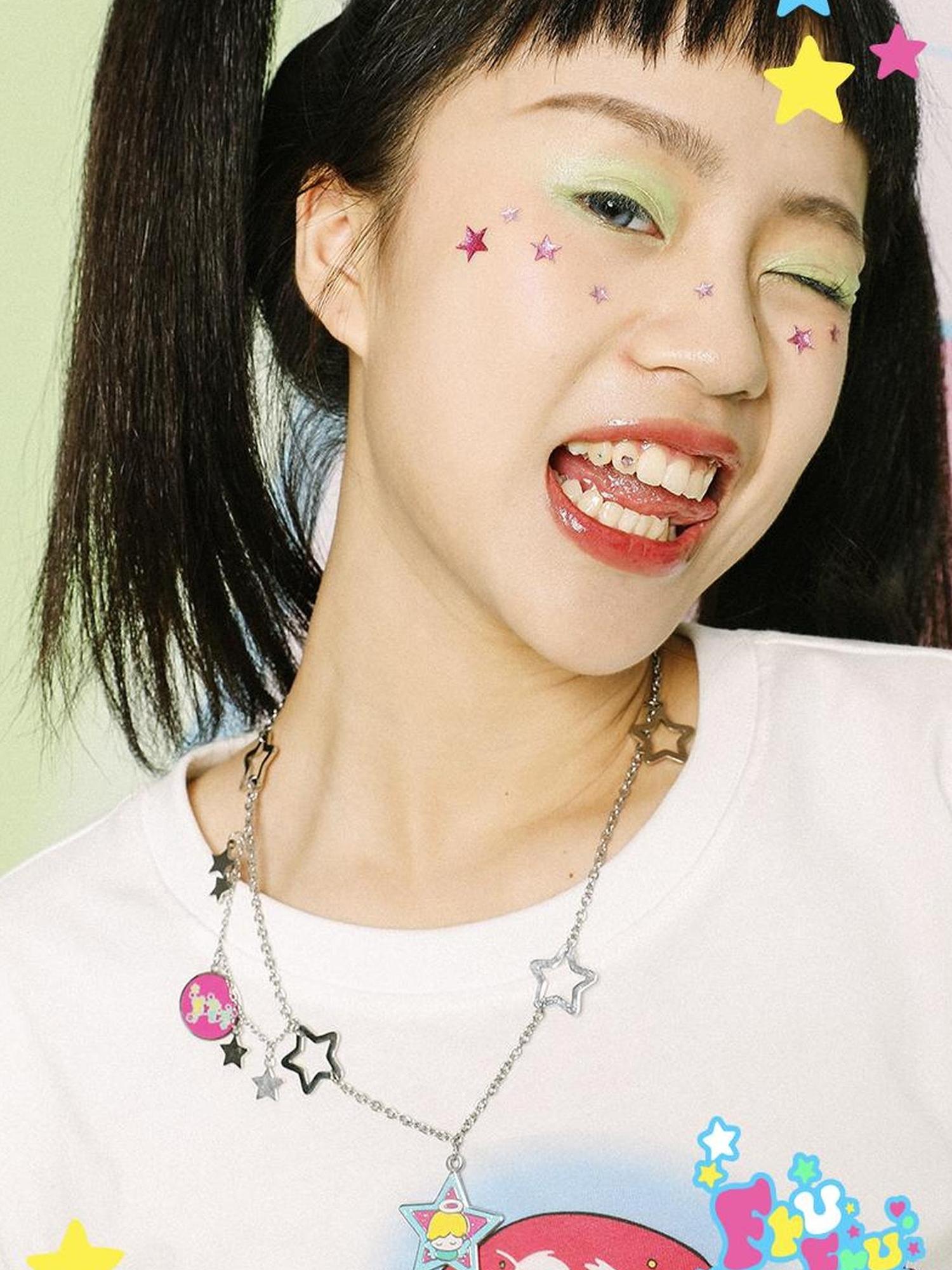 Frufru Gulu Y2k Angel Fun Cartoon Pendant Necklace