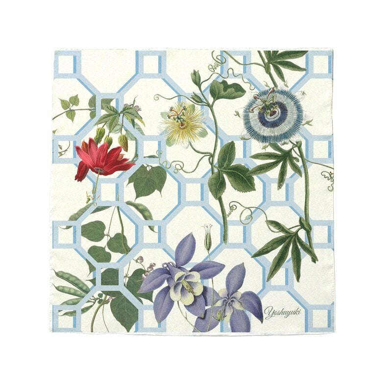 YOSHUYUKI_Floral_Grape_Printed_Cotton_Feel_Women&