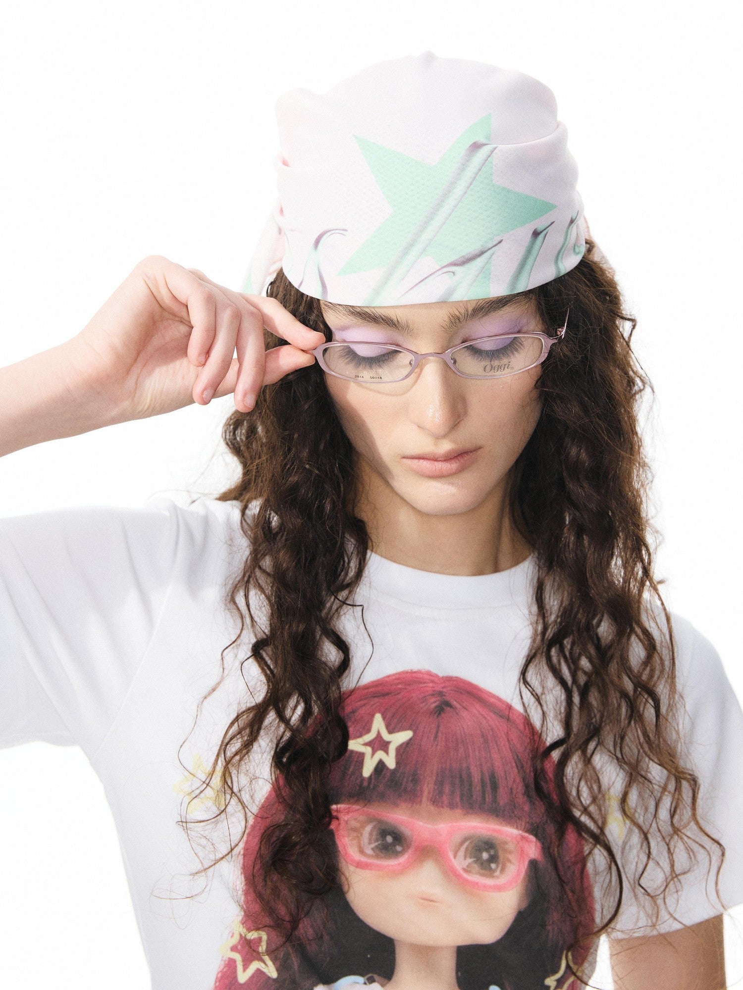 YOSHUYUKI Floral Grape Printed Cotton Feel Women&