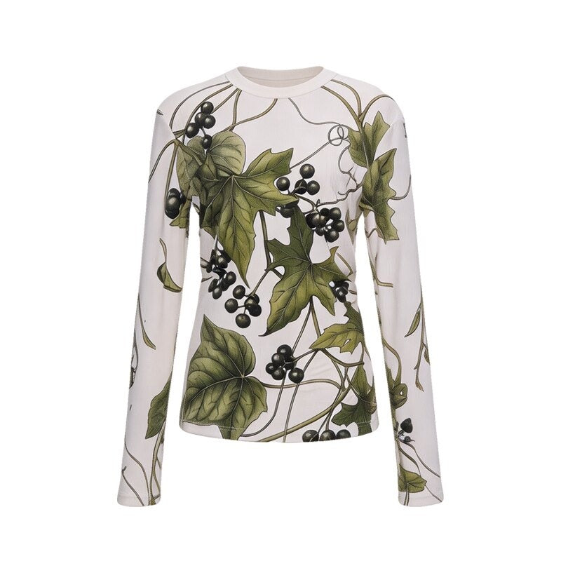 YOSHUYUKI_Grape_Artistic_Floral_Print_Women&