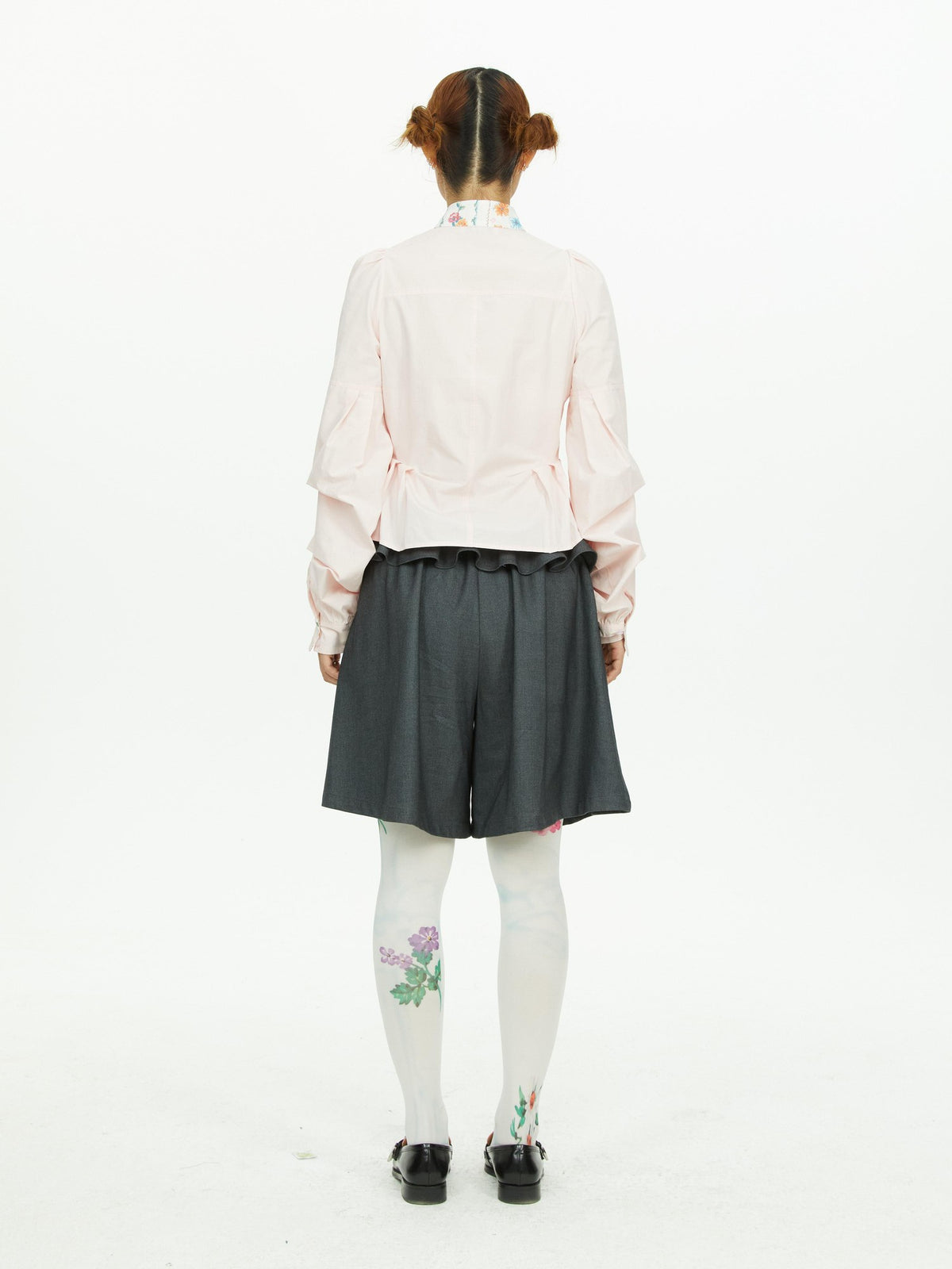 YOSHUYUKI Vintage Floral Print Women&