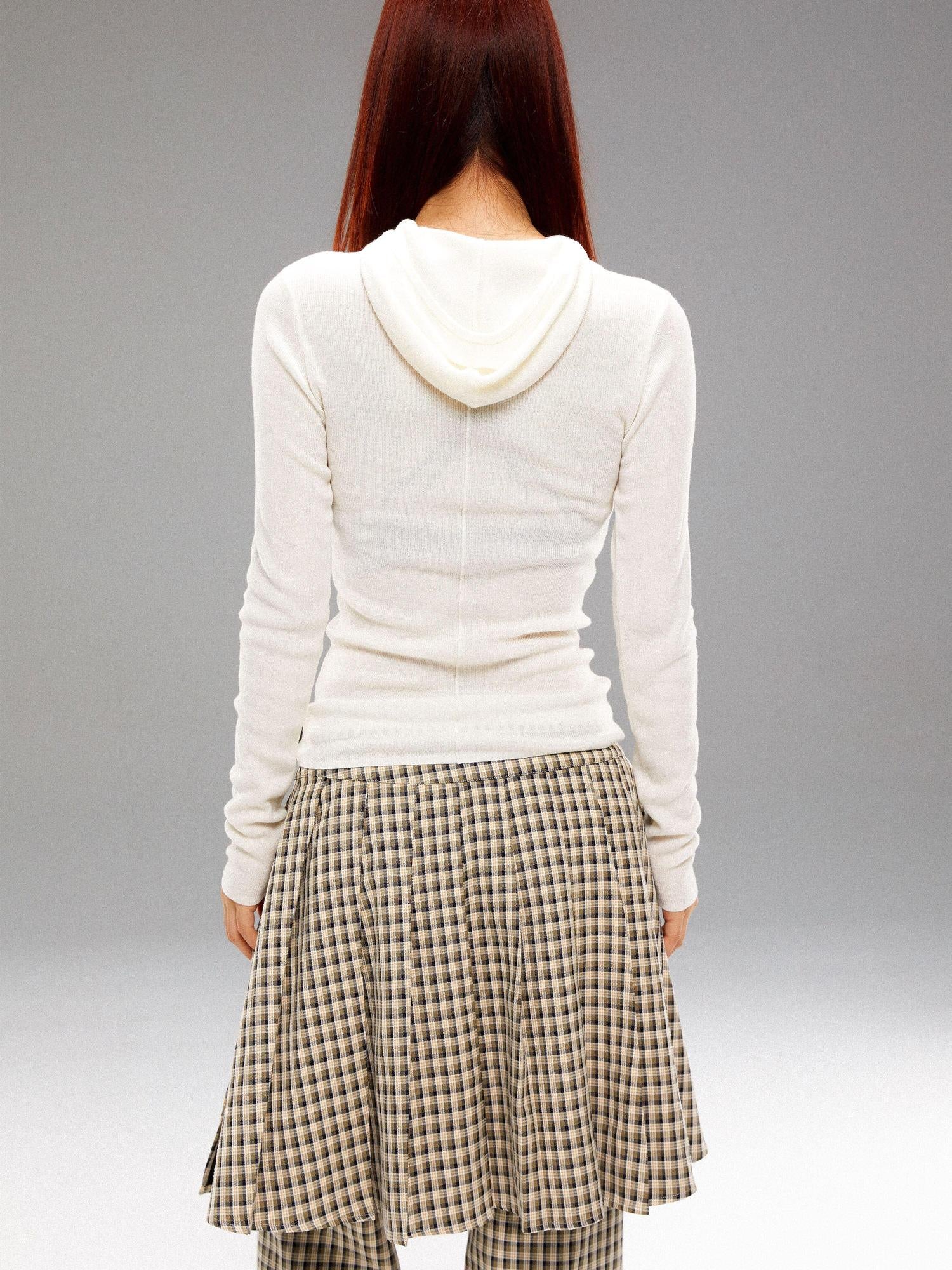 YOSHUYUKI Island 2024 Fall Winter Hand Printed Wool Hoodie