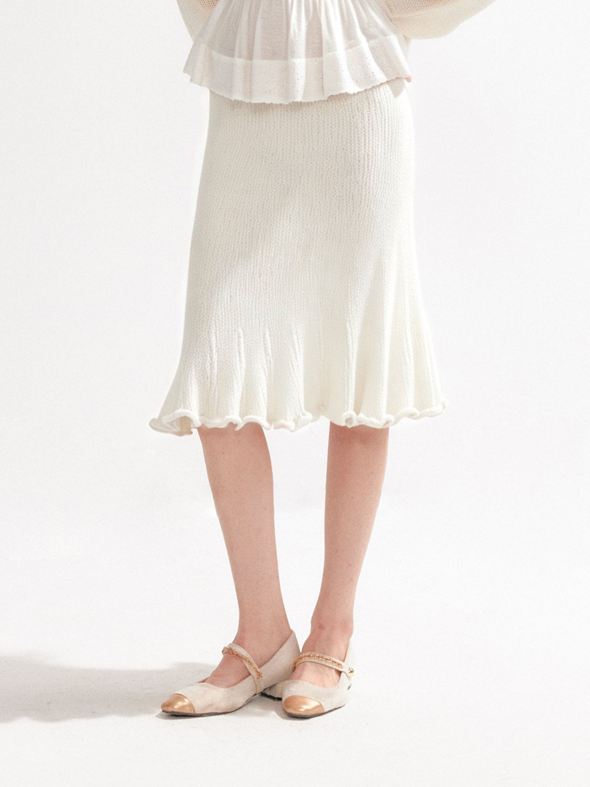 YZZI_HE_Hollow_Out_Halter_Ruffled_Short_Cardigan_Shirt_Women&