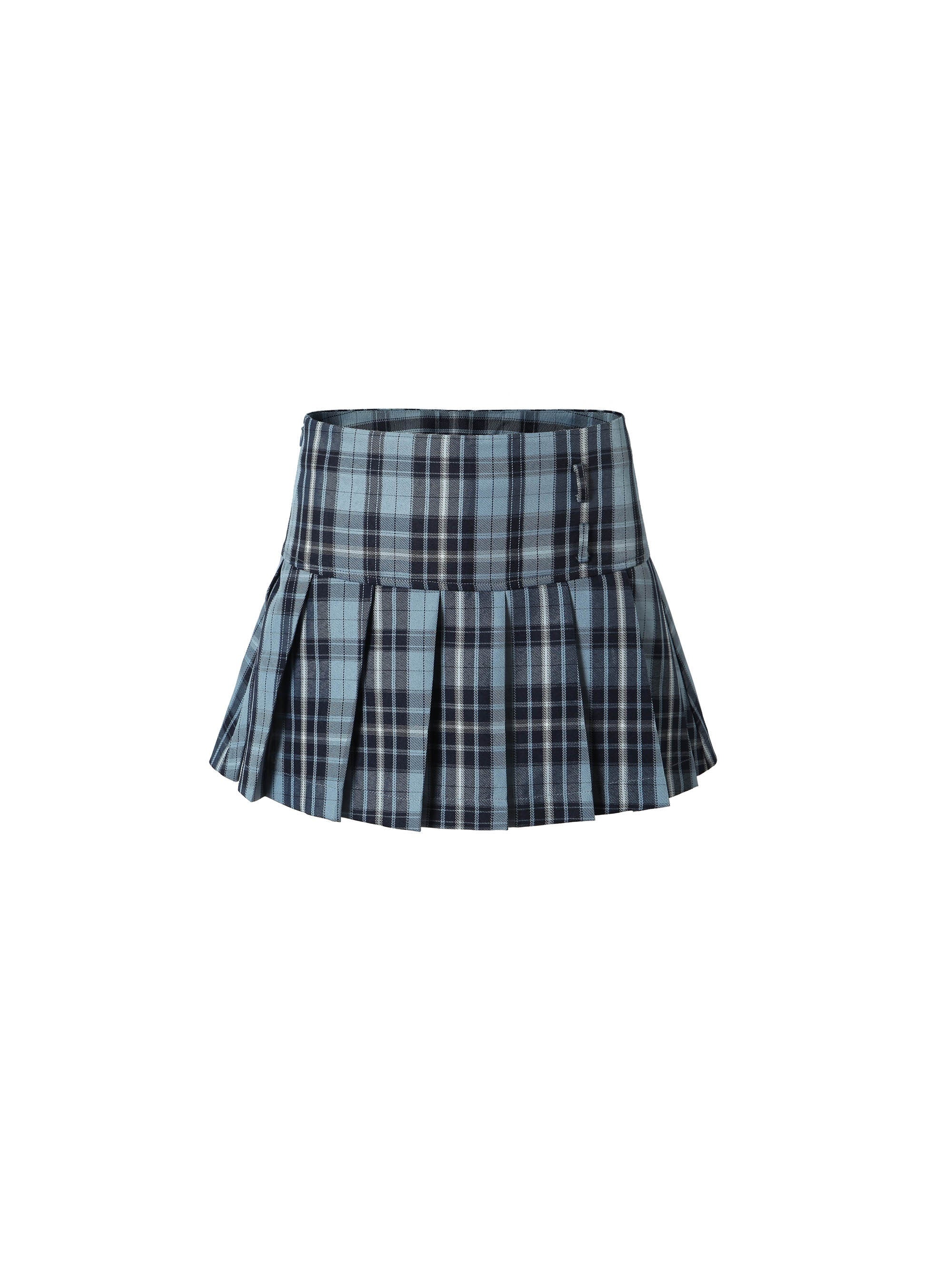 YZZI_HE_Plaid_Pleated_High_Waist_Buttoned_Women&
