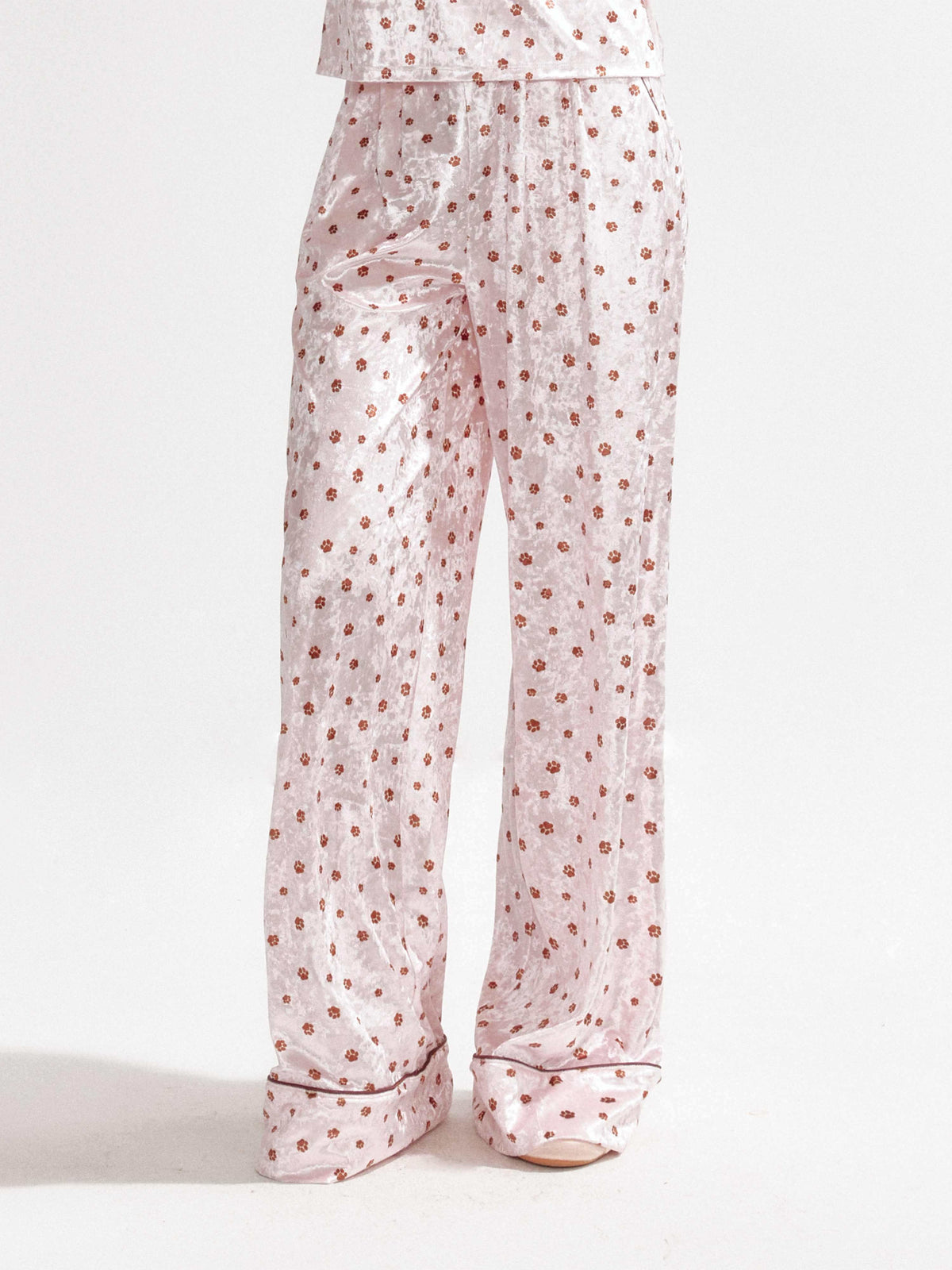 YZZI_HE_Polka_Dot_Satin_Lace_Up_Cami_Women&