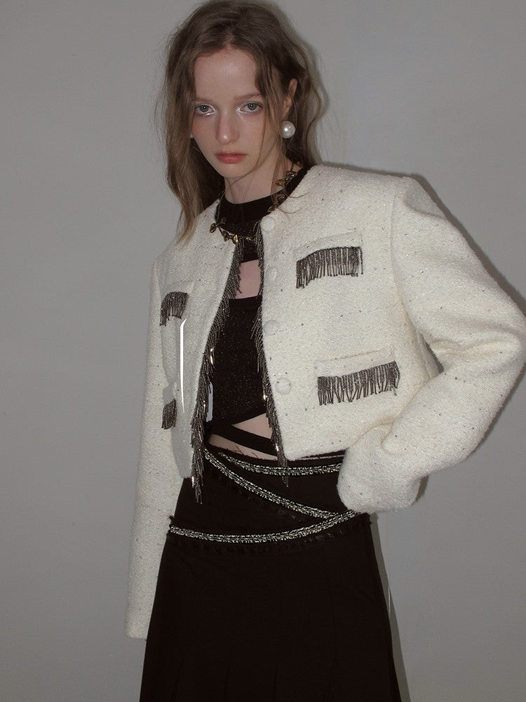 AnnoMundi Sequin Textured Boucle Two Piece Women&
