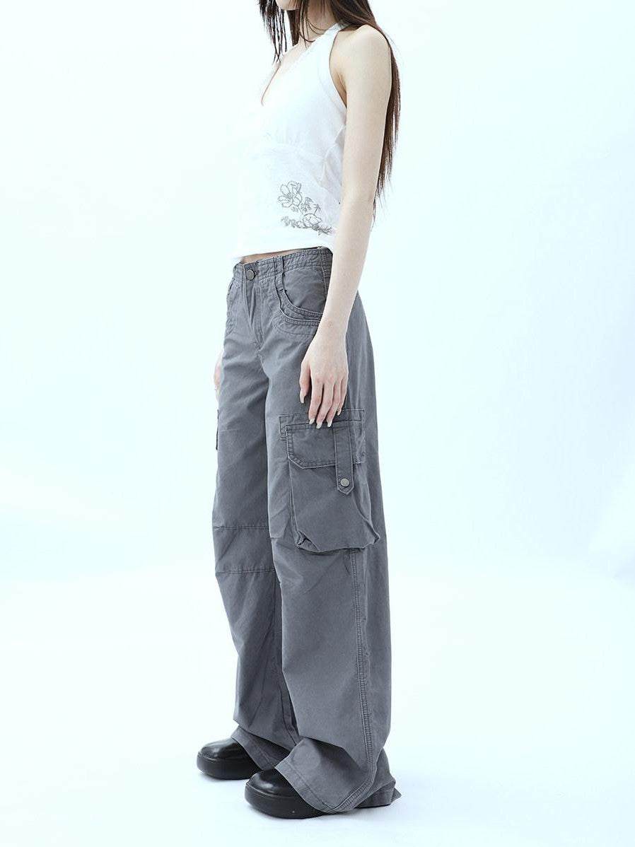 ang project American Vintage Washed Multi Pocket Women&