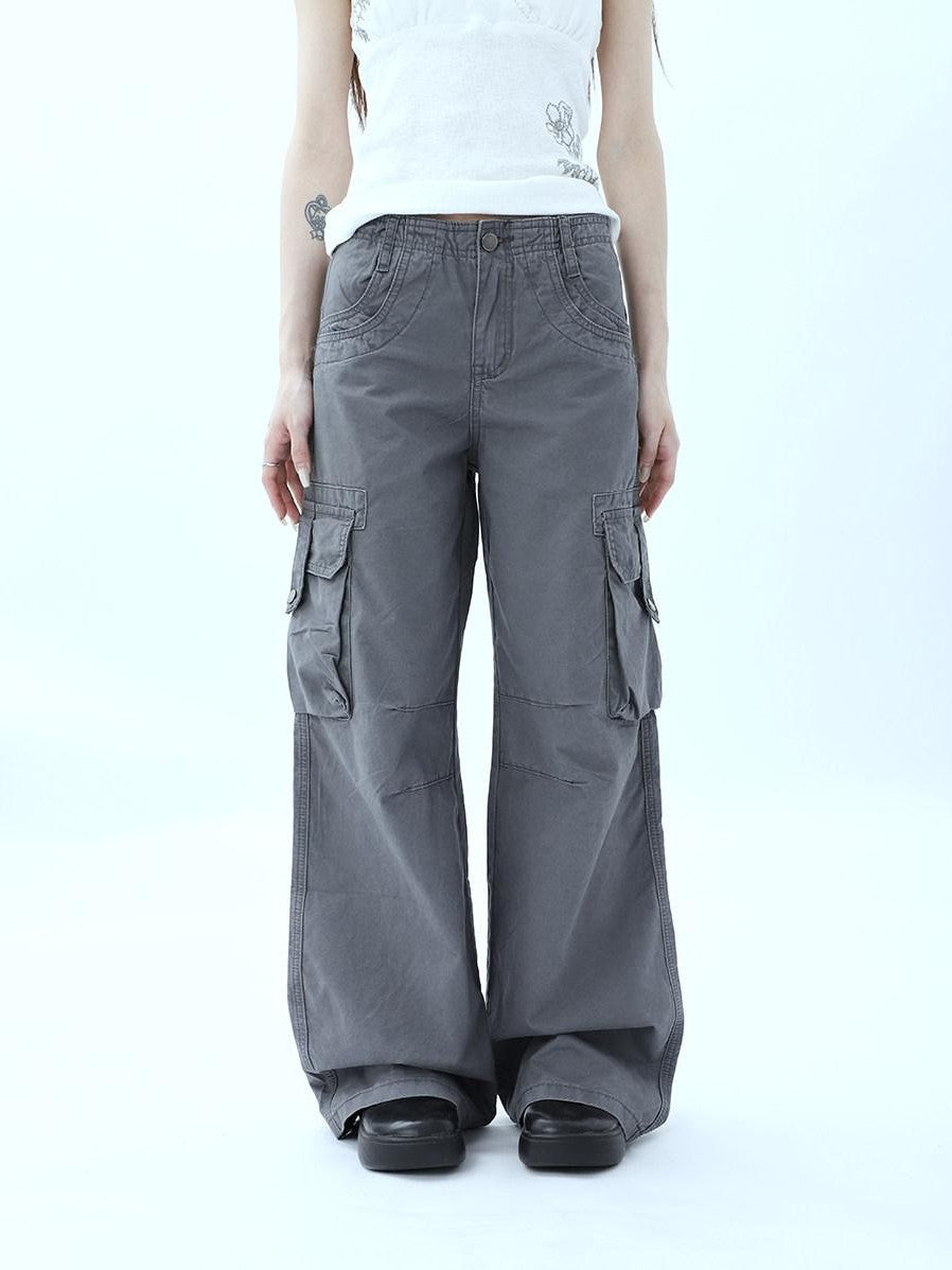 ang project American Vintage Washed Multi Pocket Women&