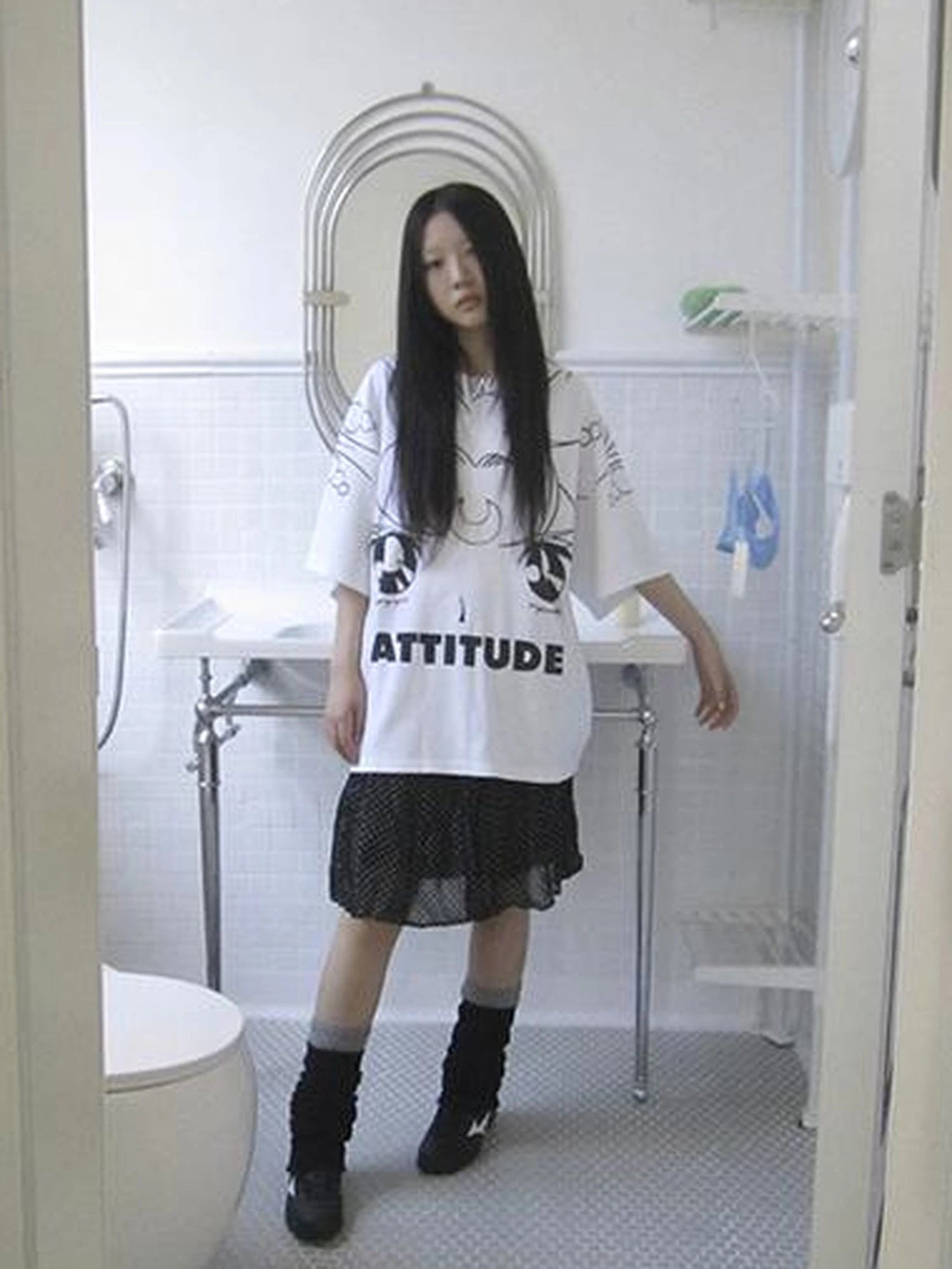 Anime Graphic Summer Design Loose Fit Short Sleeve Tee Women