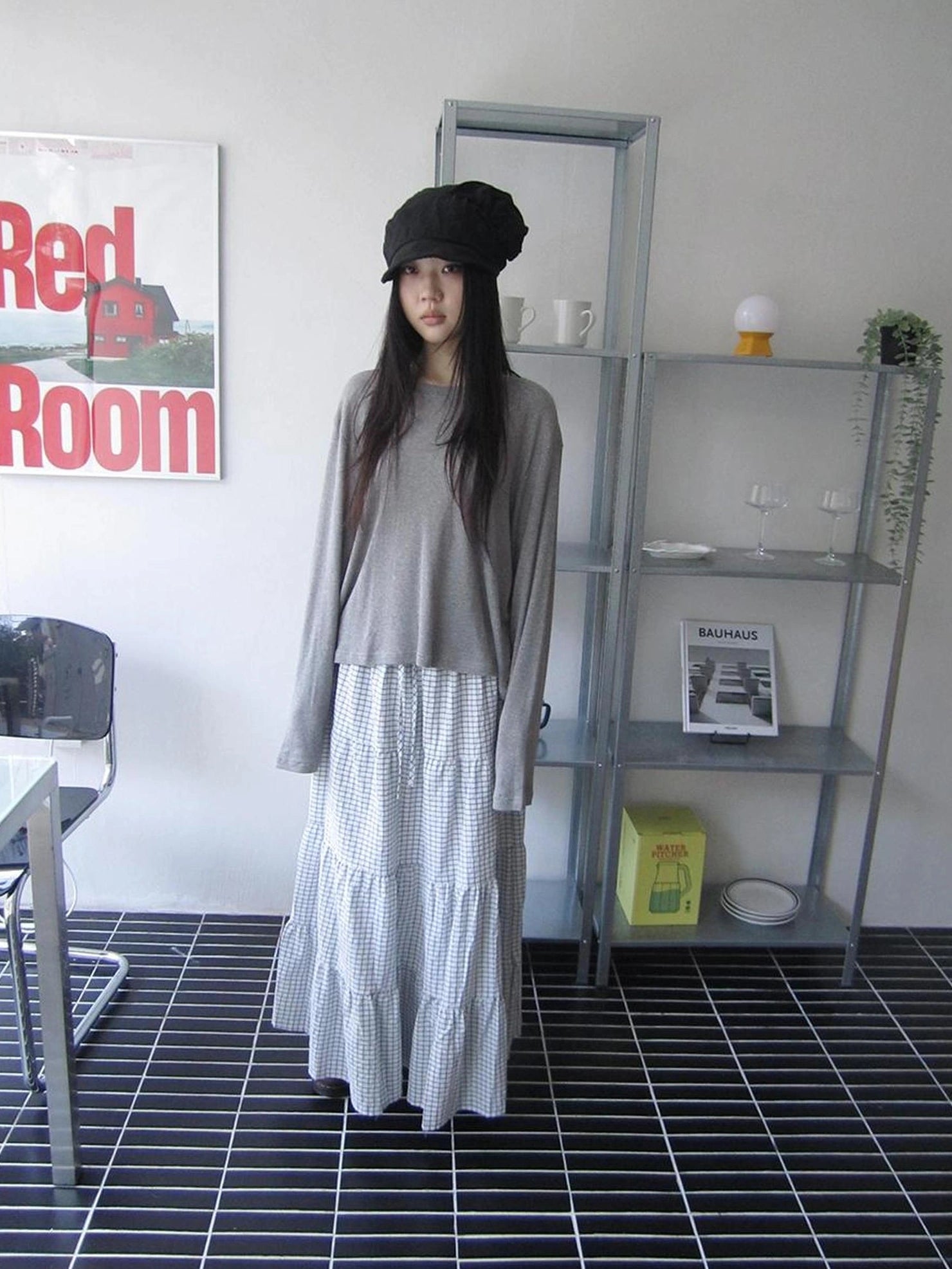 ang project Classic Fit Stretch Cotton Long Sleeve T-shirt T-shirt