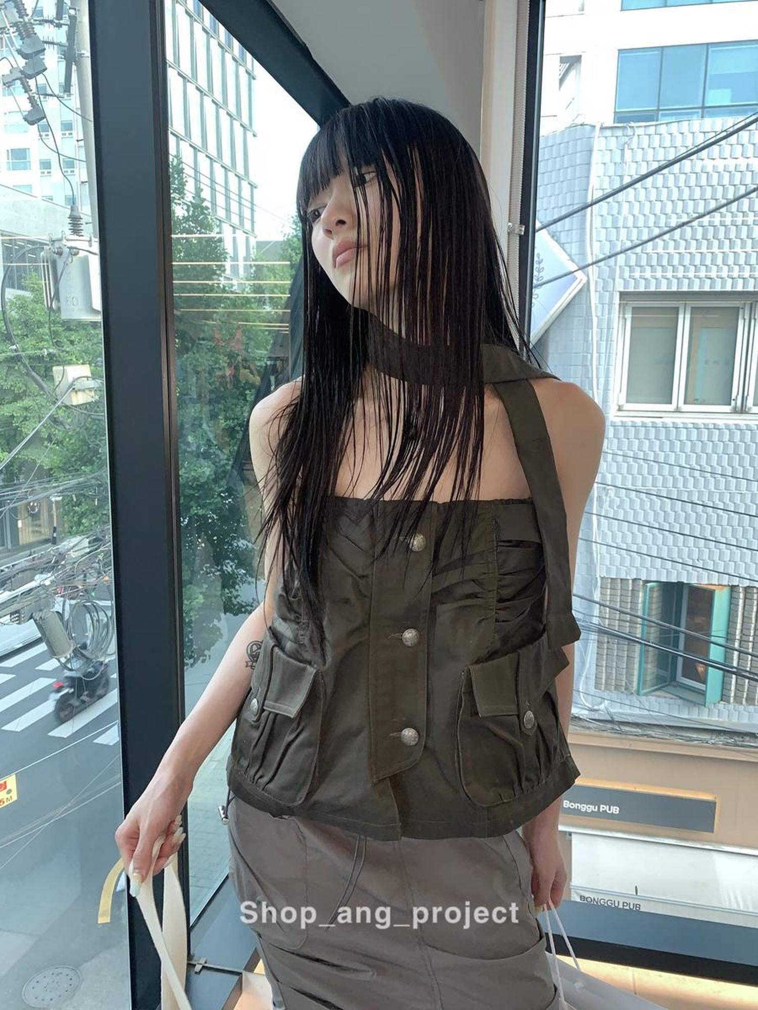 ang project Duckpear Waist Skirt With Safety Shorts