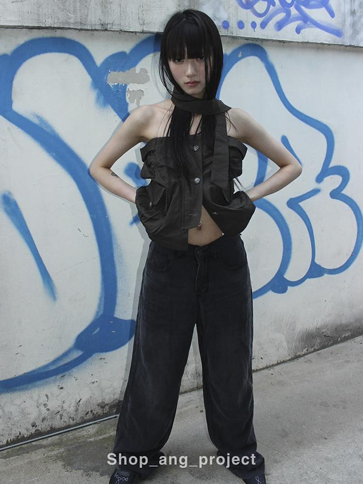 ang project Duckpear Waist Skirt With Safety Shorts