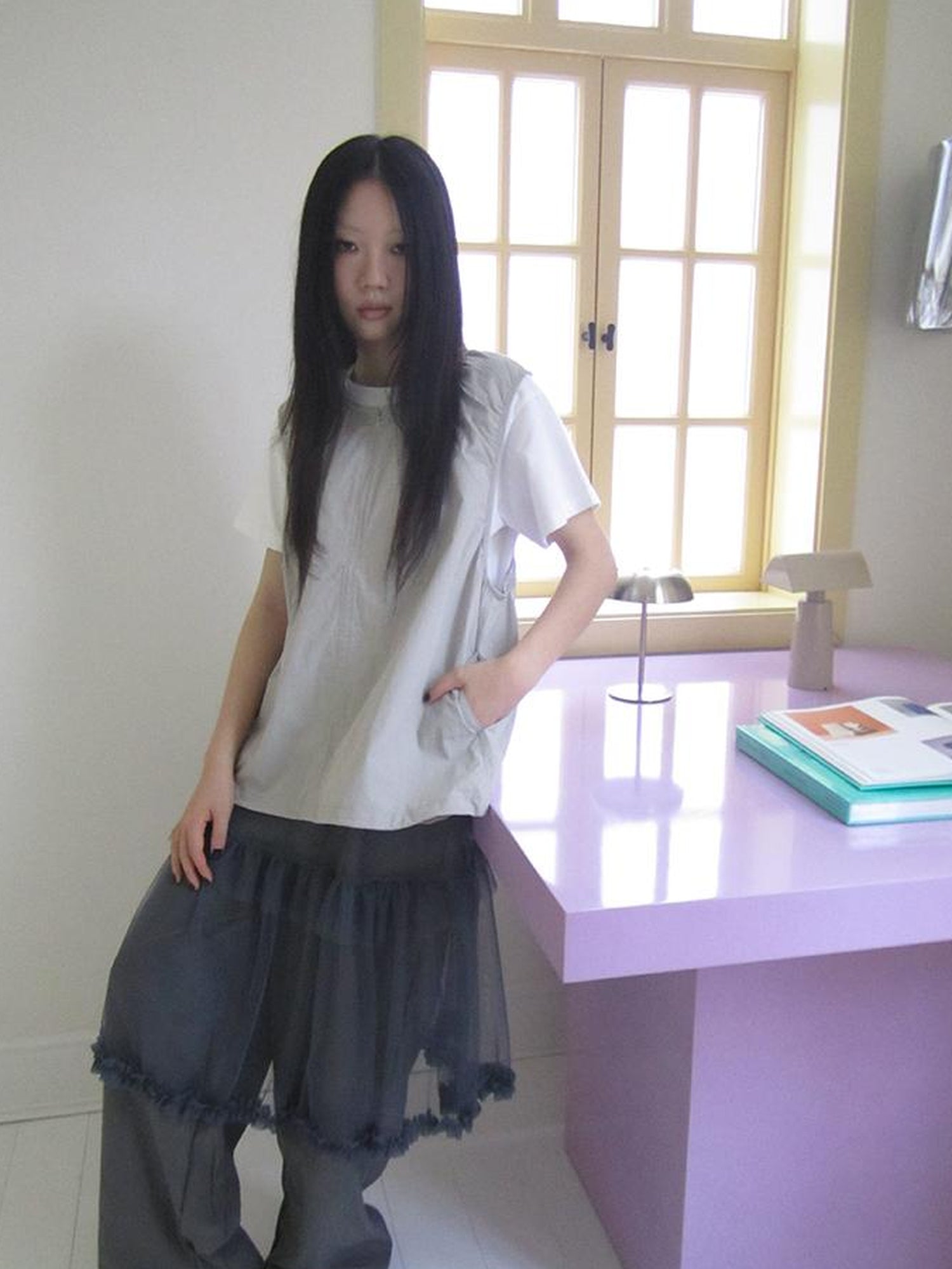 Updateang project Functional Summer Layering Vest Sleeveless