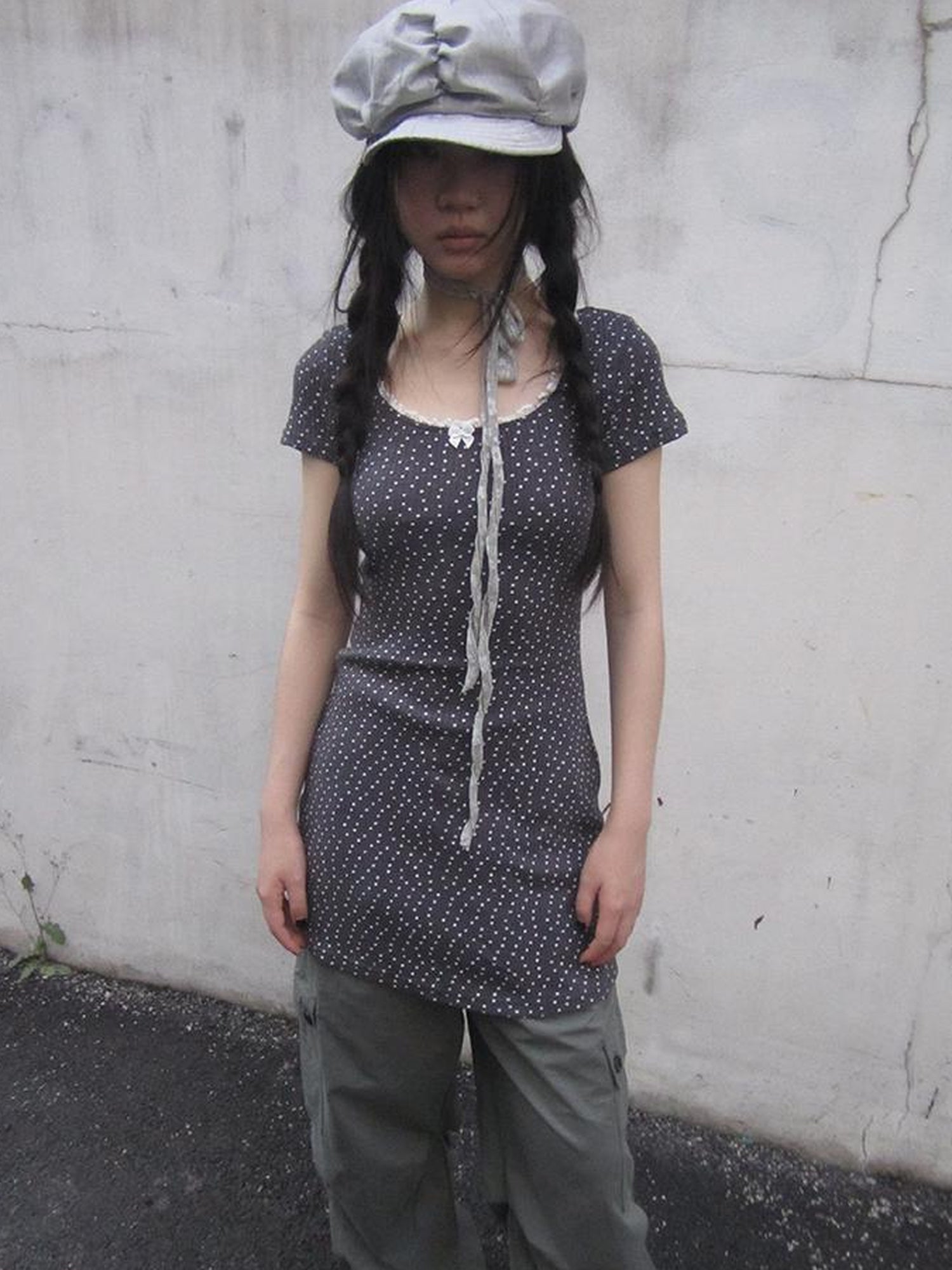 Updateang project Layered Floral Print T Shirt With Nature Inspired Sleeves