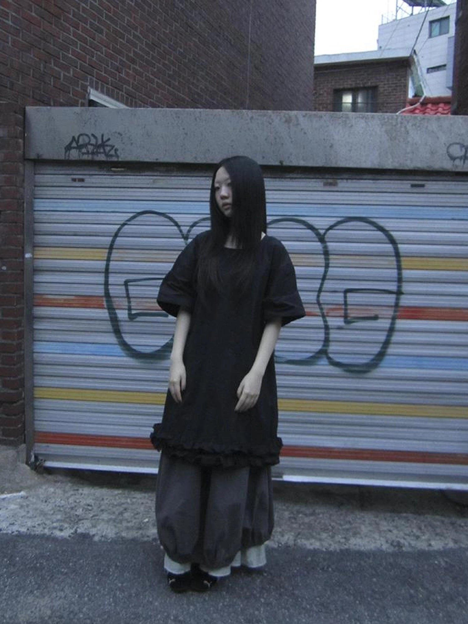 Loose Floral Lace Trim Summer Dress