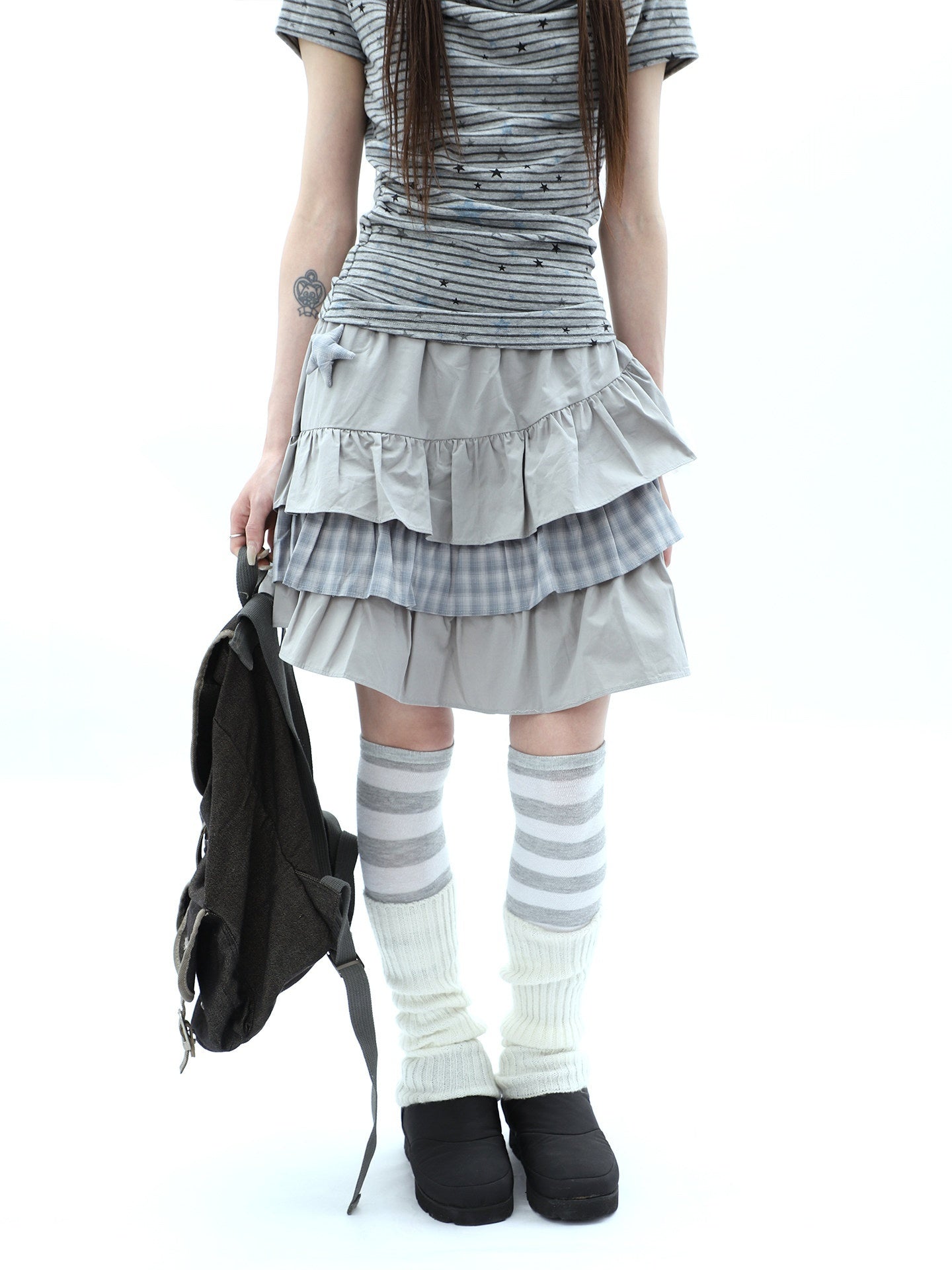 ang_project_Plaid_Patchwork_Pleated_Lined_Women&
