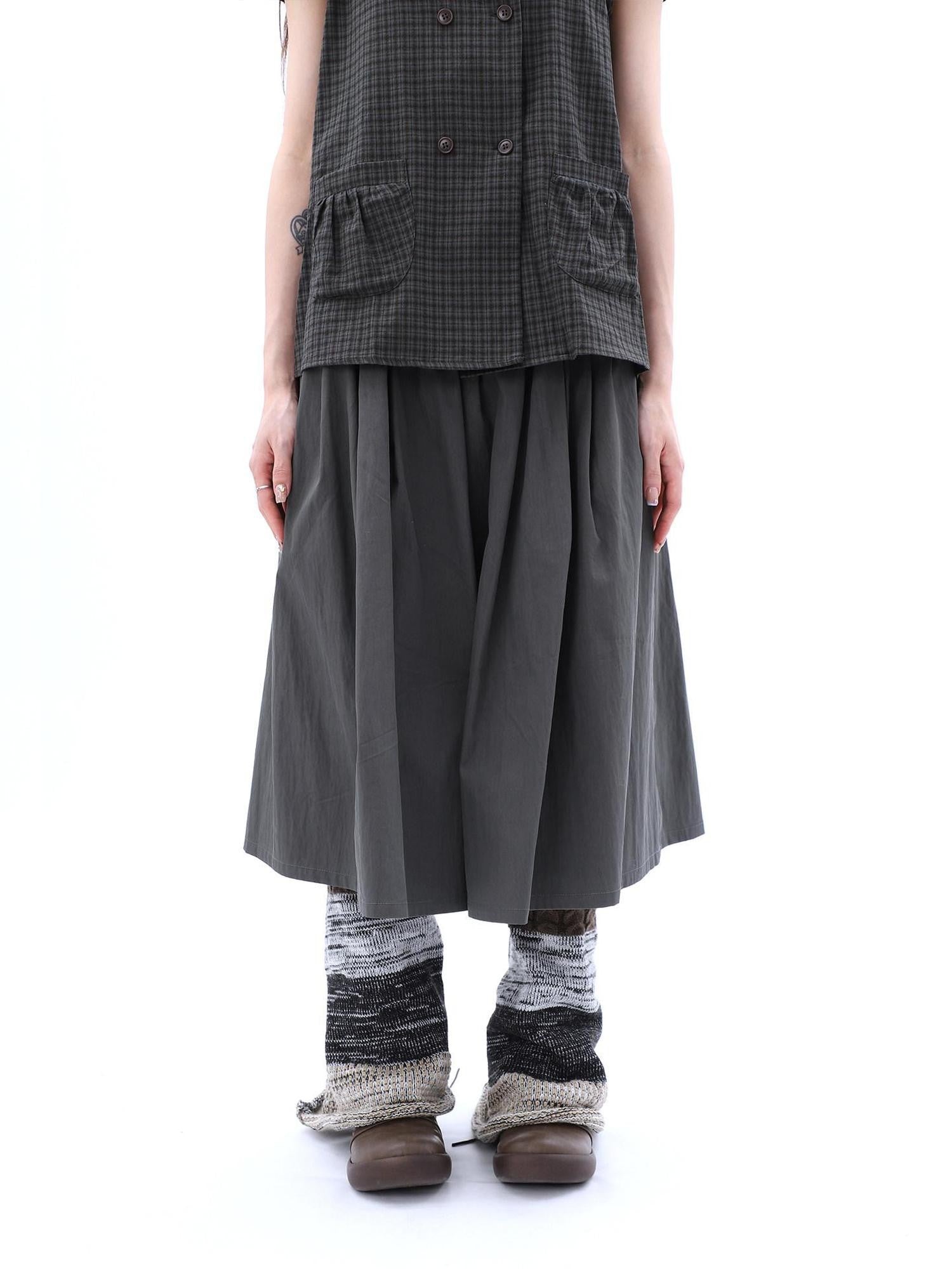 ang project Pleated Functional Wide Leg Women&