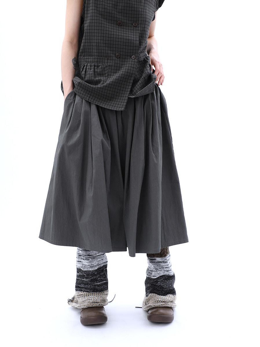 ang project Pleated Functional Wide Leg Women&