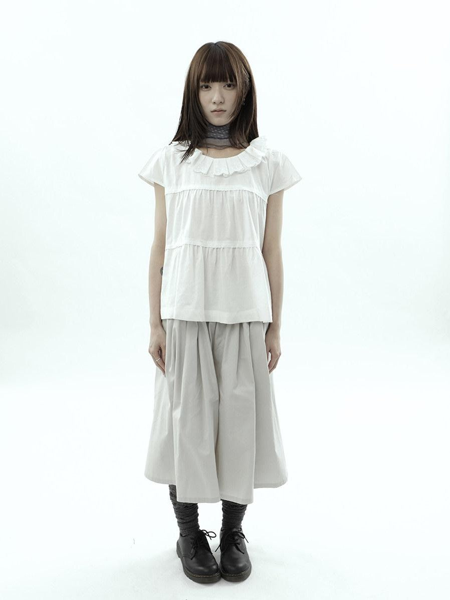 ang project Pleated Functional Wide Leg Women&