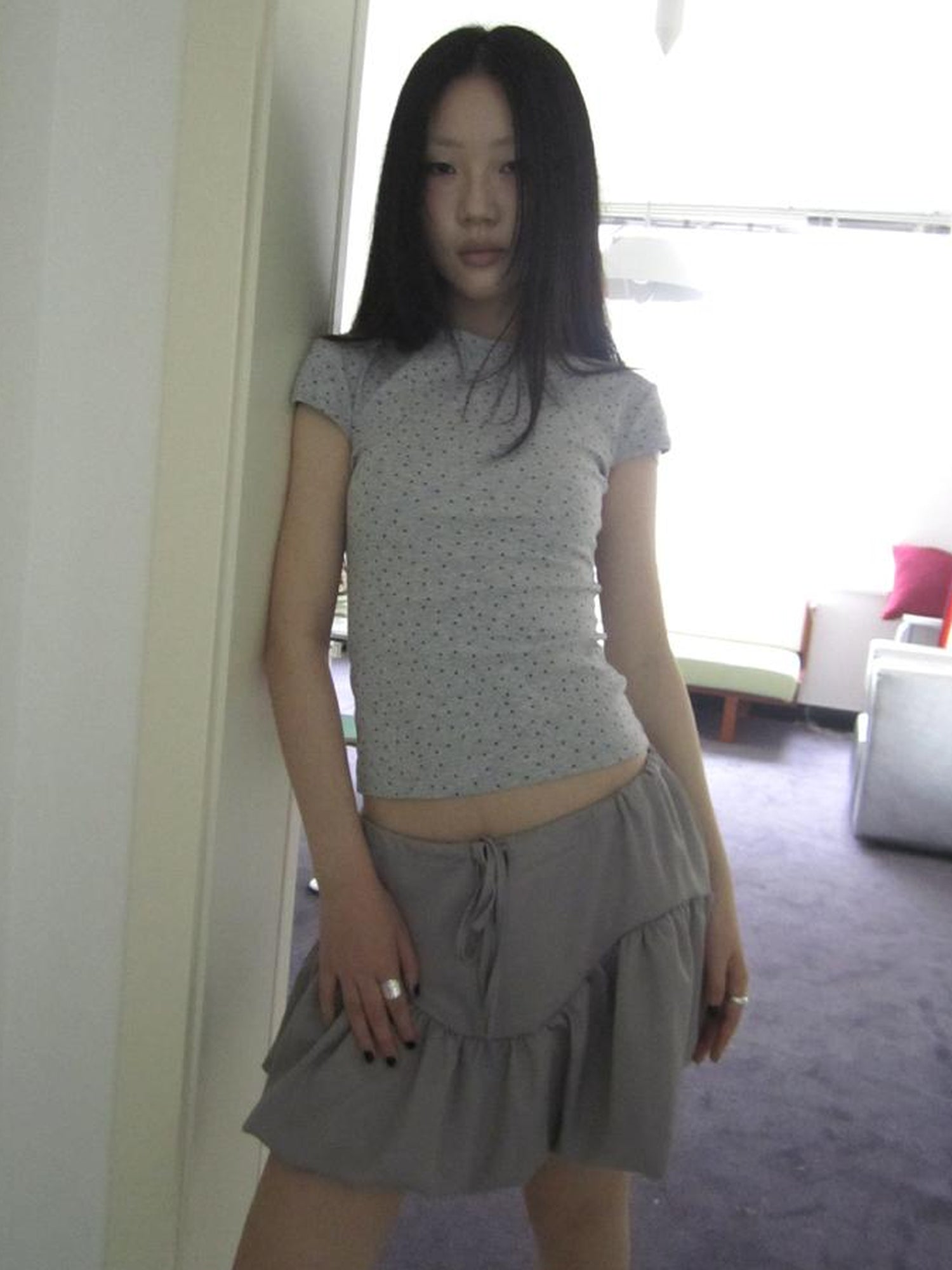 Updateang project Retro Star Print Summer T Shirt