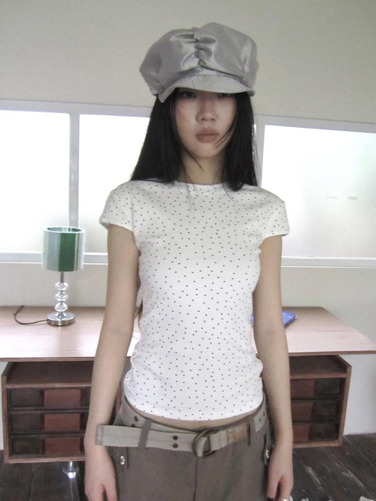 Updateang project Retro Star Print Summer T Shirt