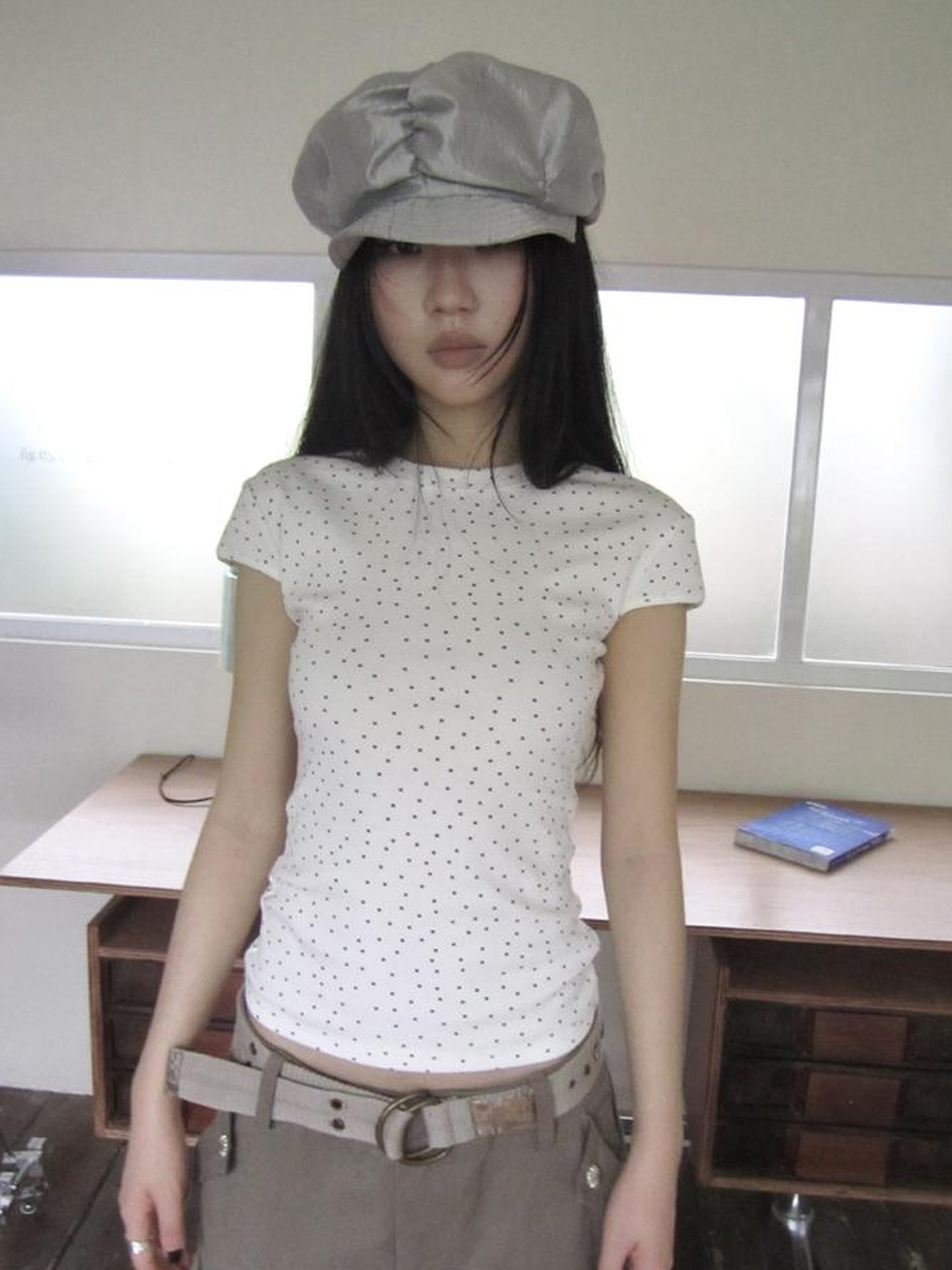 Updateang project Retro Star Print Summer T Shirt