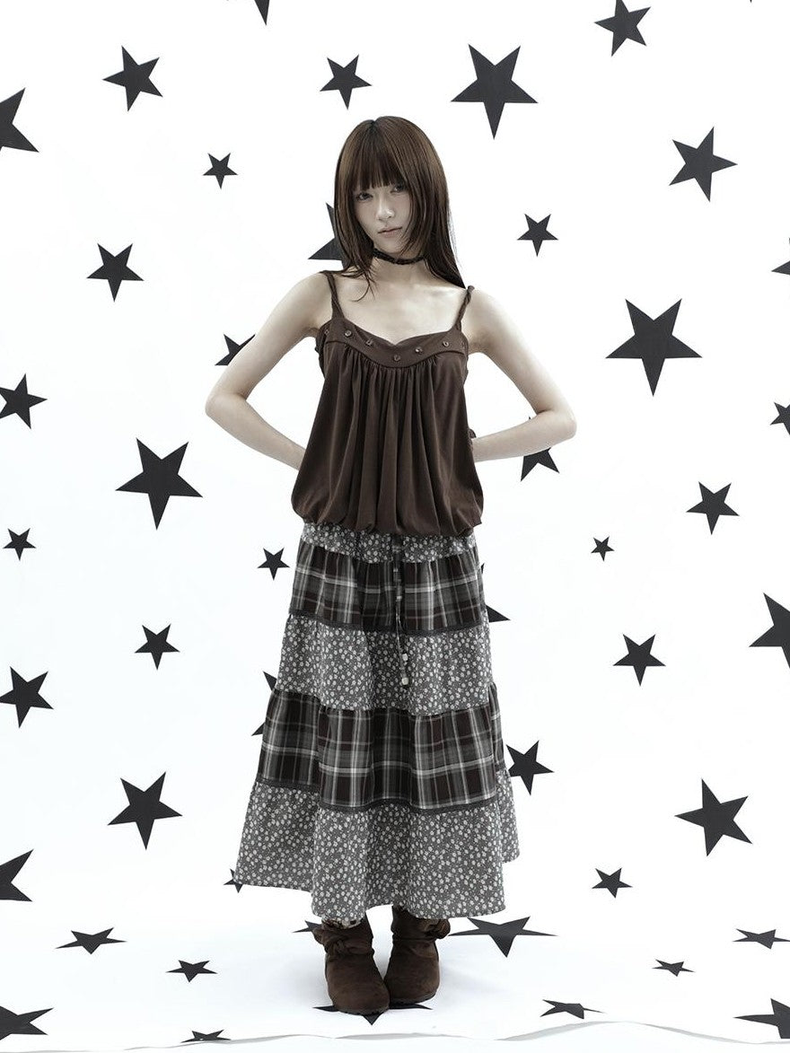ang project Ruched Button Solid Color Women&