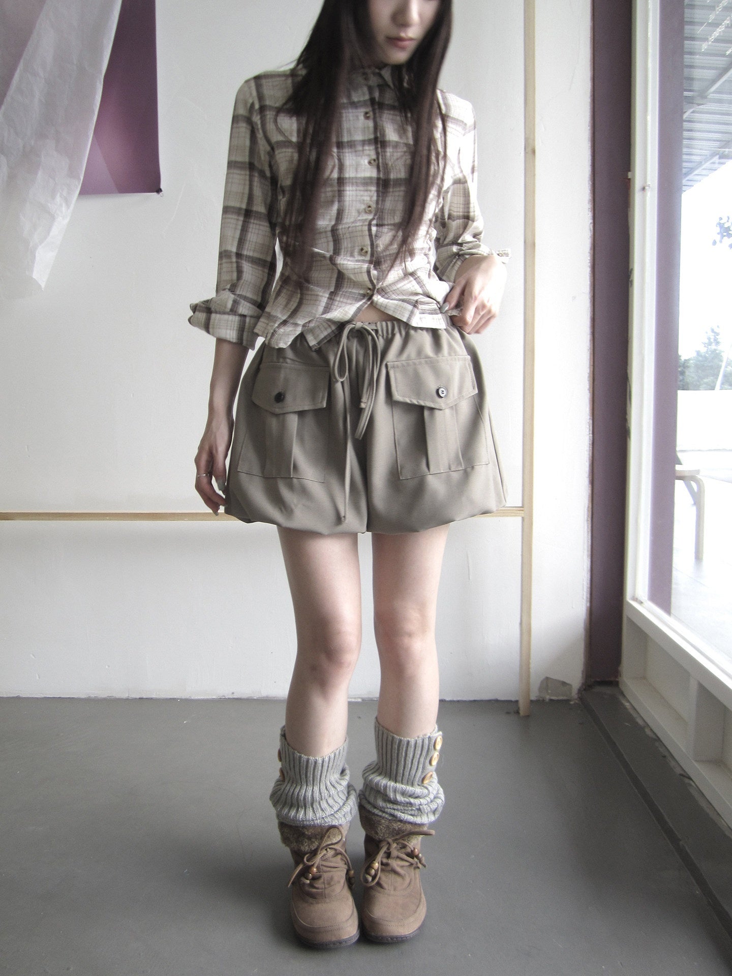 ang_project_Striped_Paperbag_Tie_Waist_Wide_Leg_Pockets_Women&