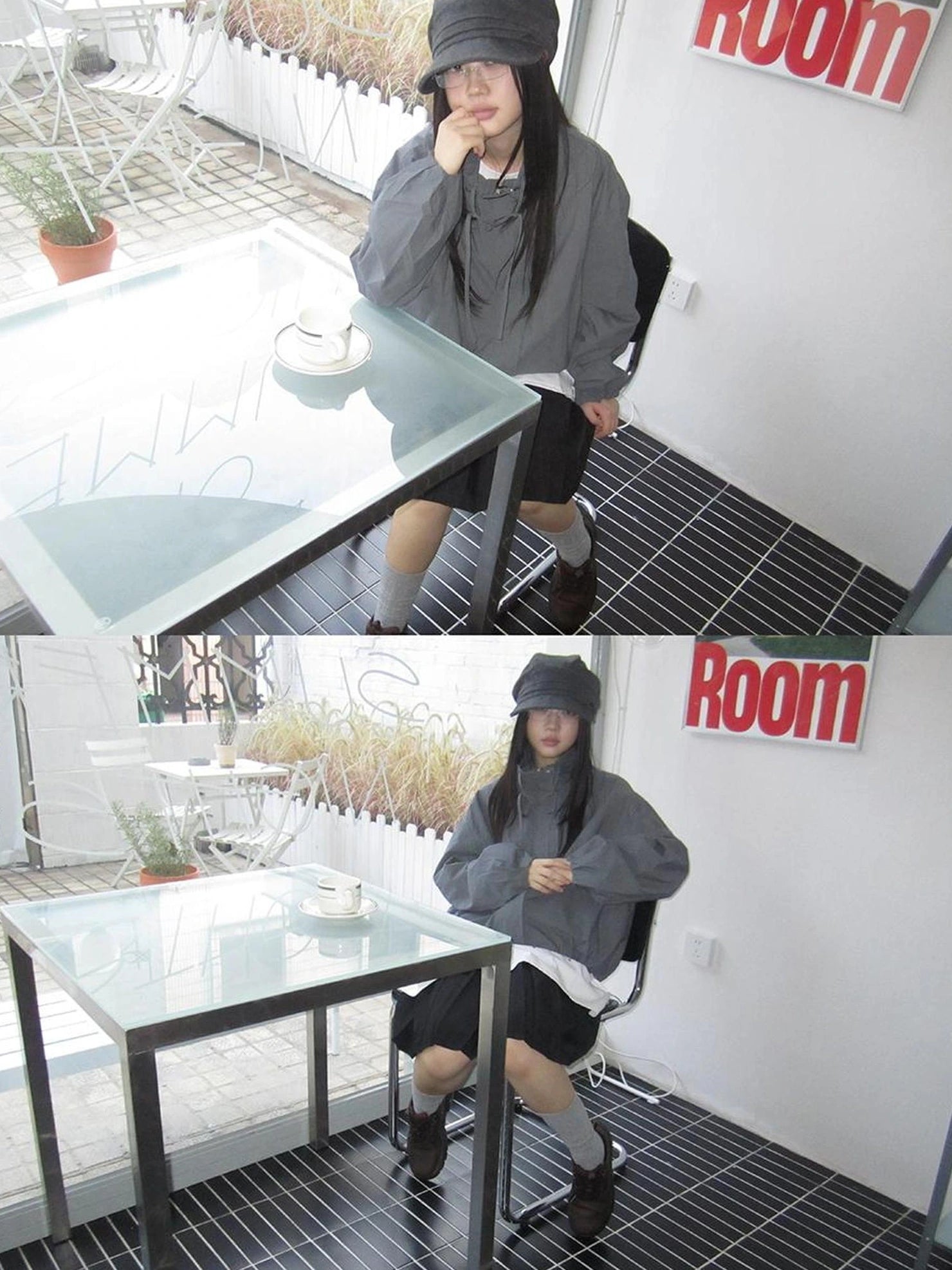 ang project Utility Zipper Jacket With Adjustable Hood Jacket