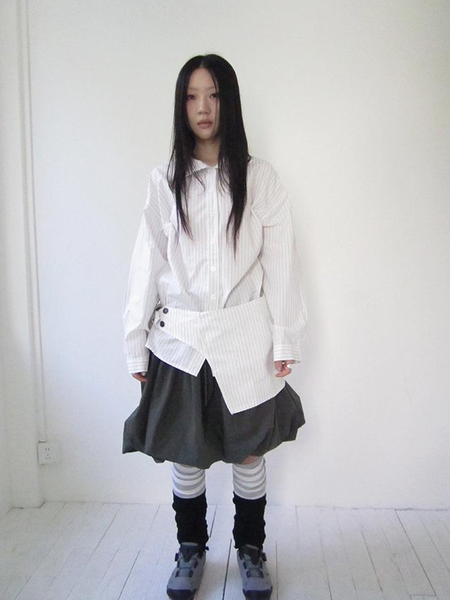 Vintage Bow Waist Puff Skirt