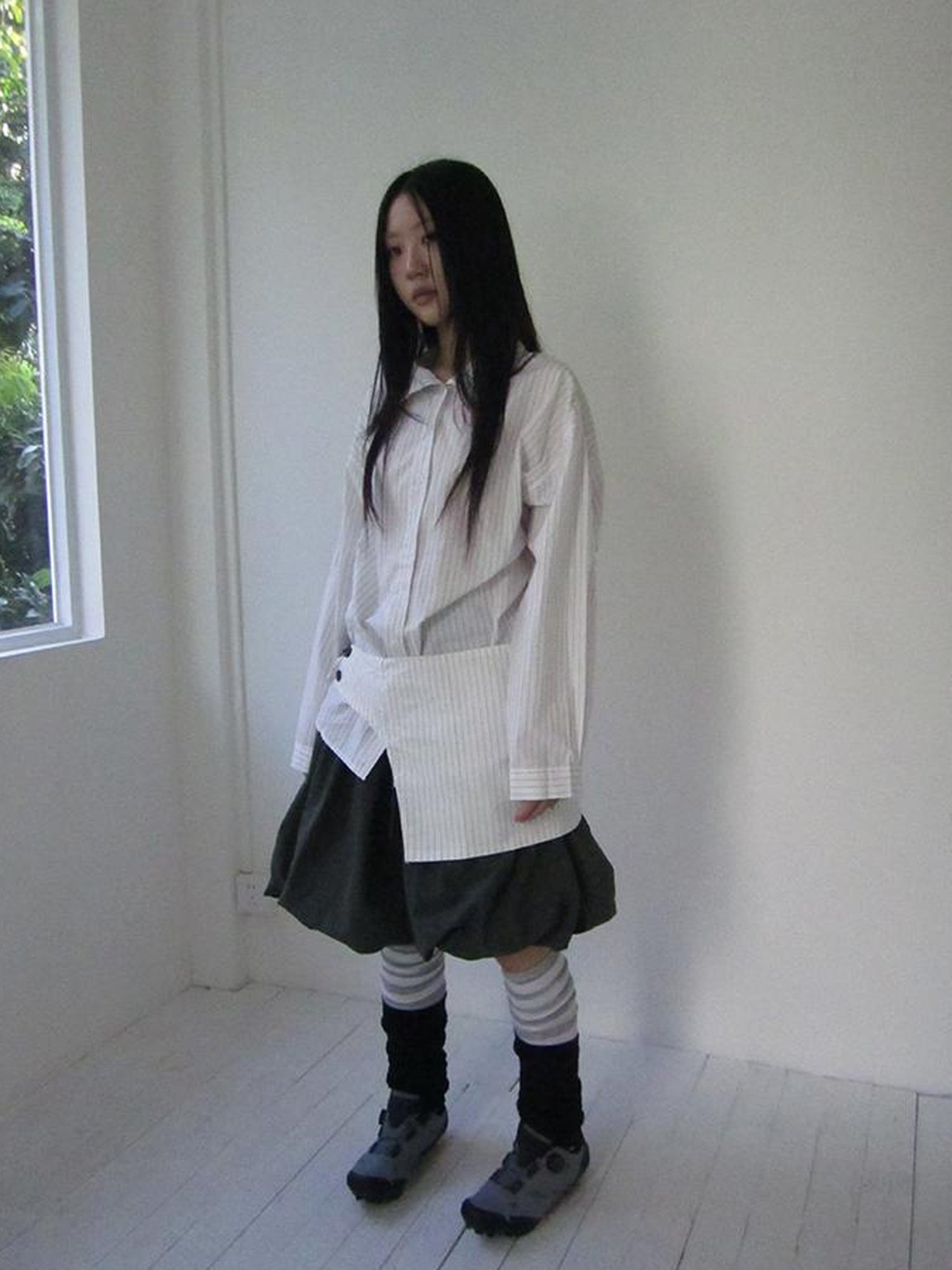 Vintage Bow Waist Puff Skirt
