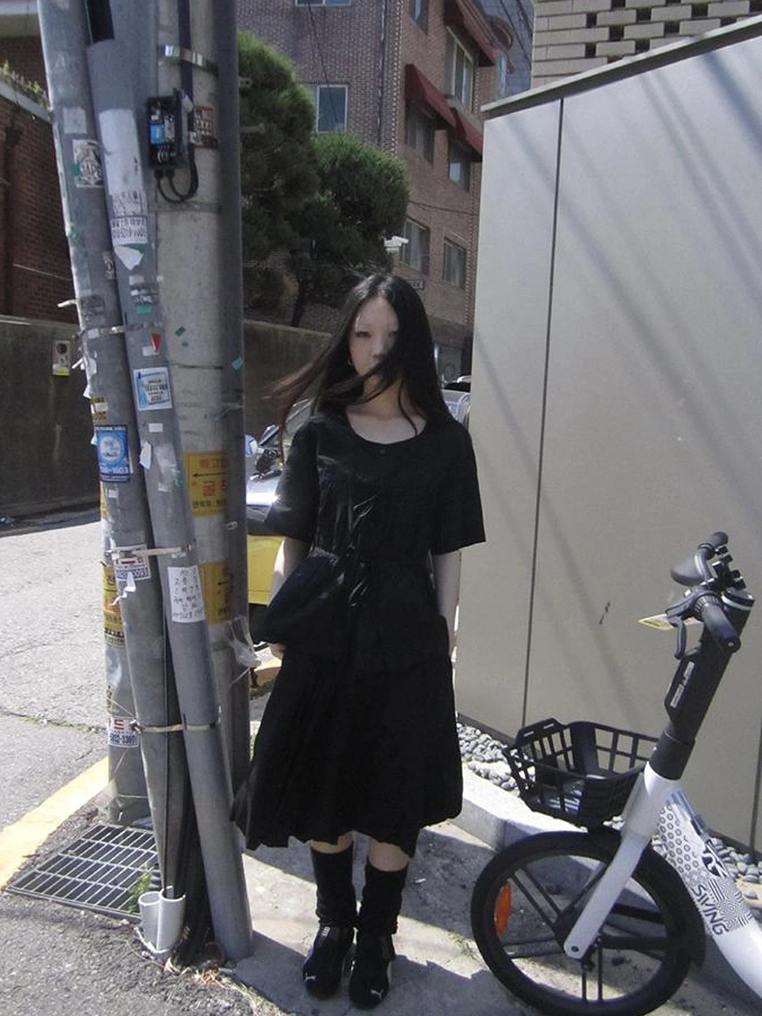 Vintage Lightweight Ruffle Bloom Skirt