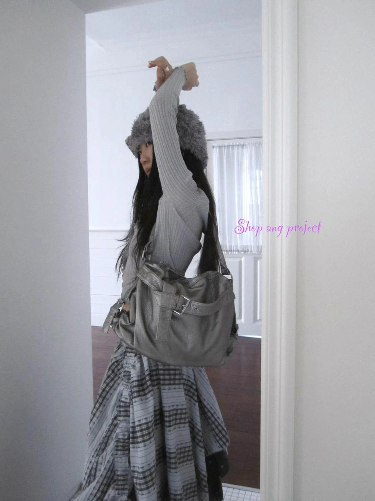 Vintage Medieval Foldable Cotton Shoulder Bag