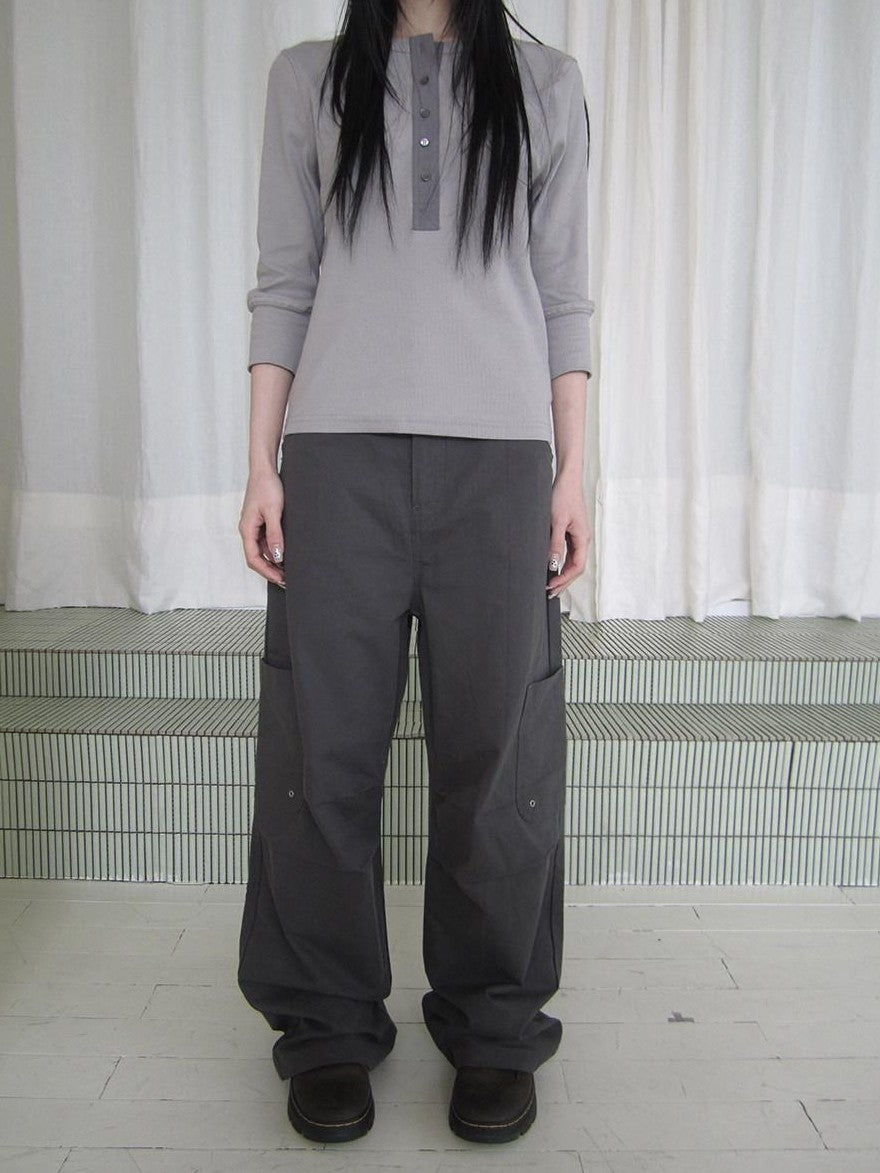 ang project Vintage Paratrooper Pleat Multi Pocket Straight Leg Women&