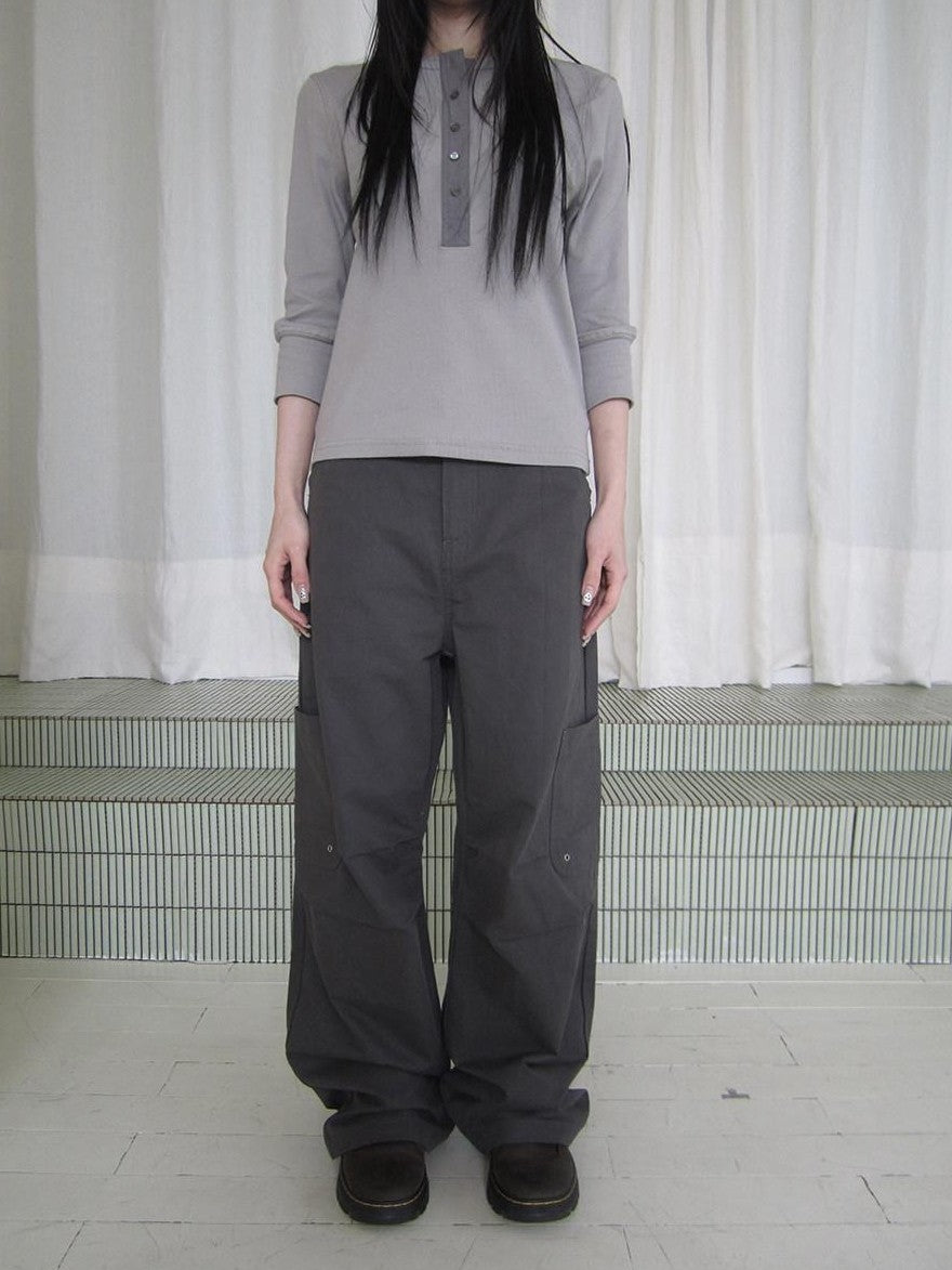 ang project Vintage Paratrooper Pleat Multi Pocket Straight Leg Women&