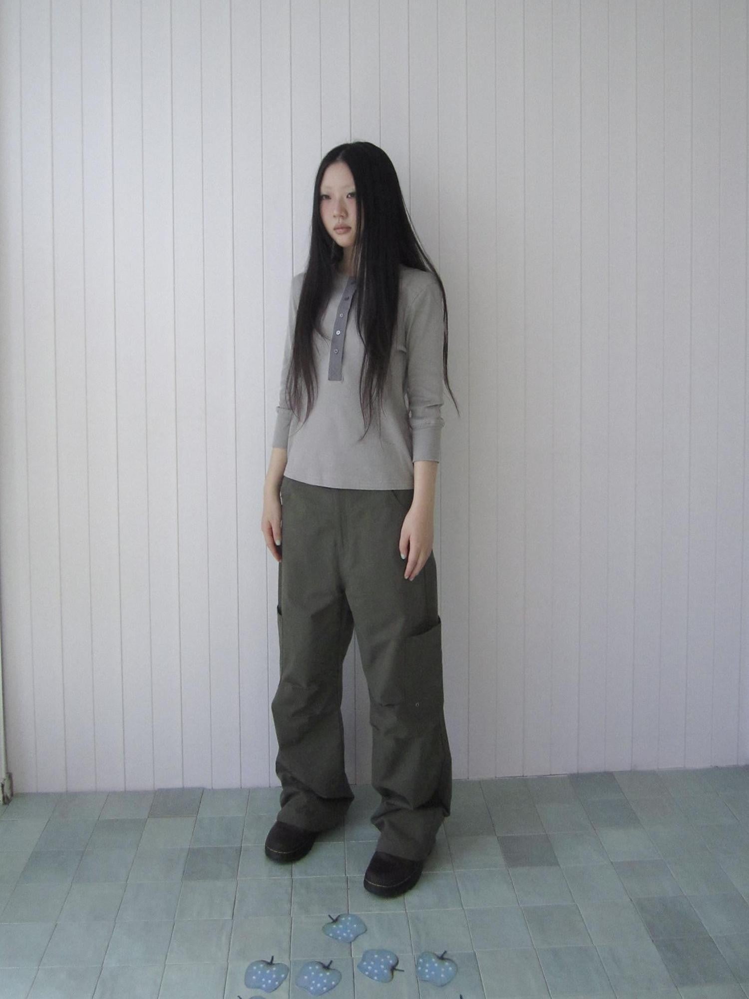 ang project Vintage Paratrooper Pleat Multi Pocket Straight Leg Women&