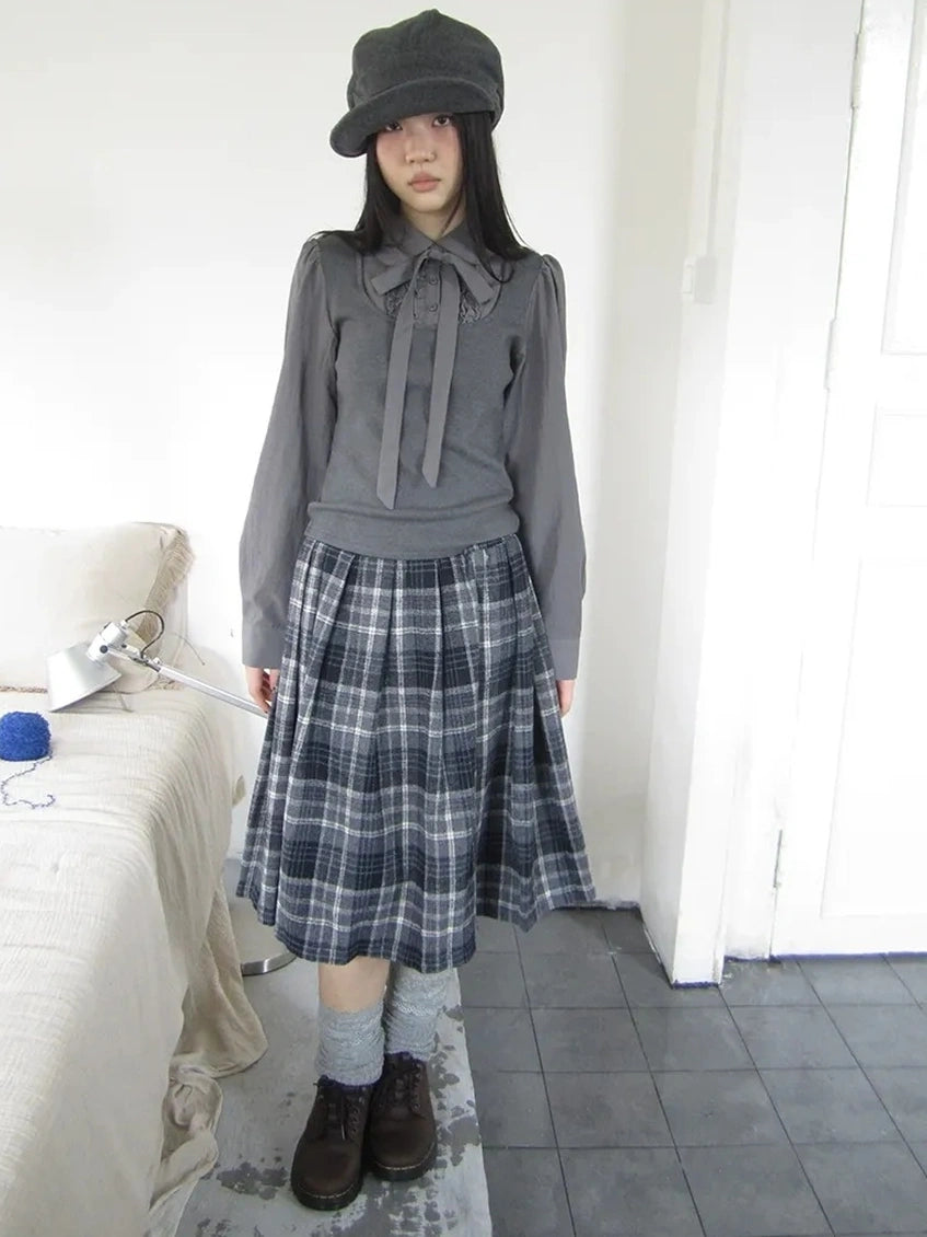 ang project Vintage Ruffled Lace Up Vest Blouse Shirts