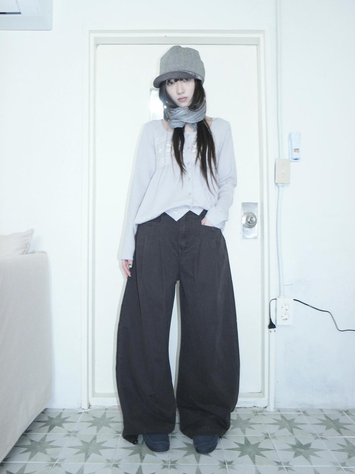 ang project Vintage Wash Ruched Women&