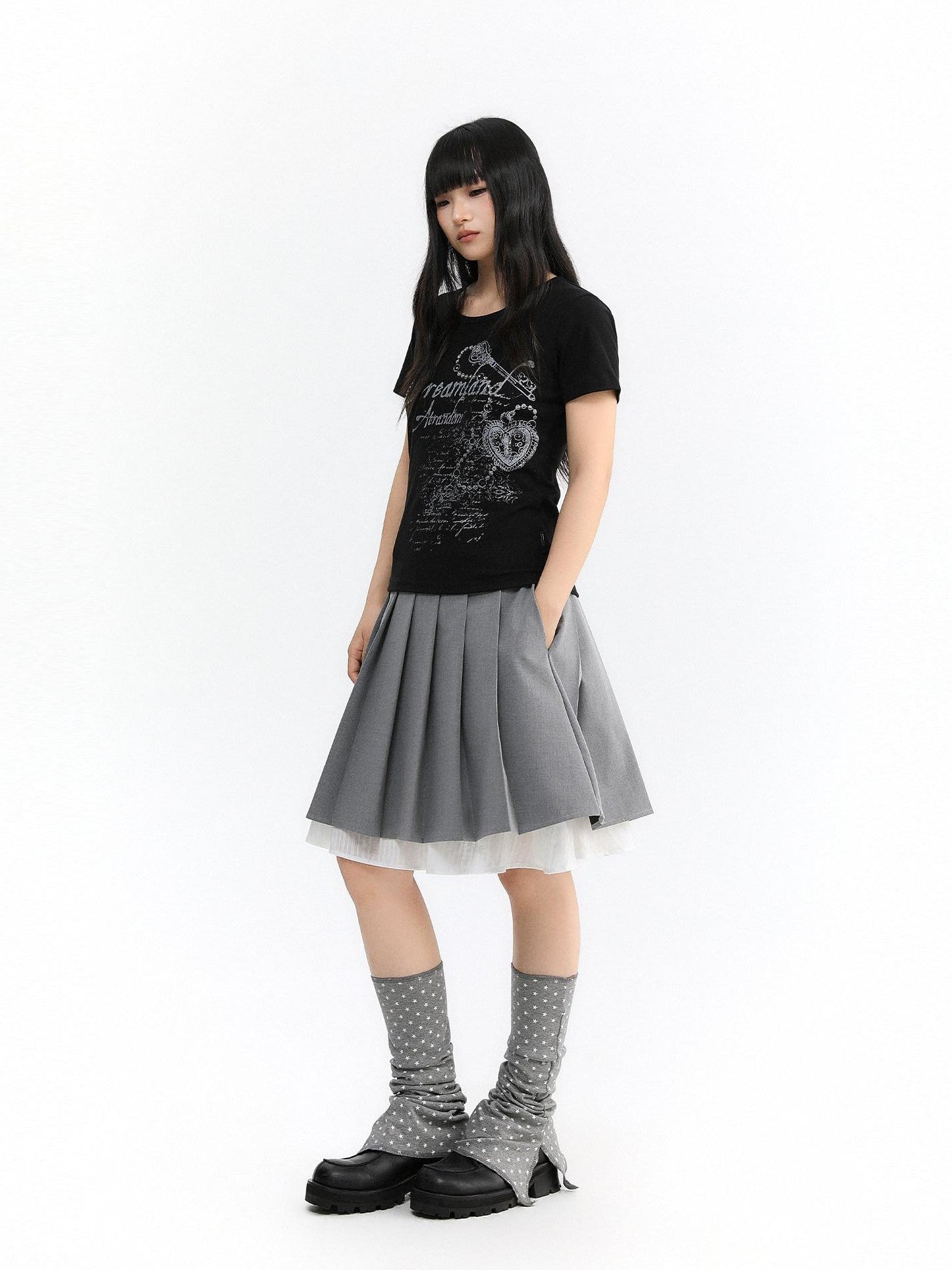 atrandom Dreamscape Print Rhinestone Women&