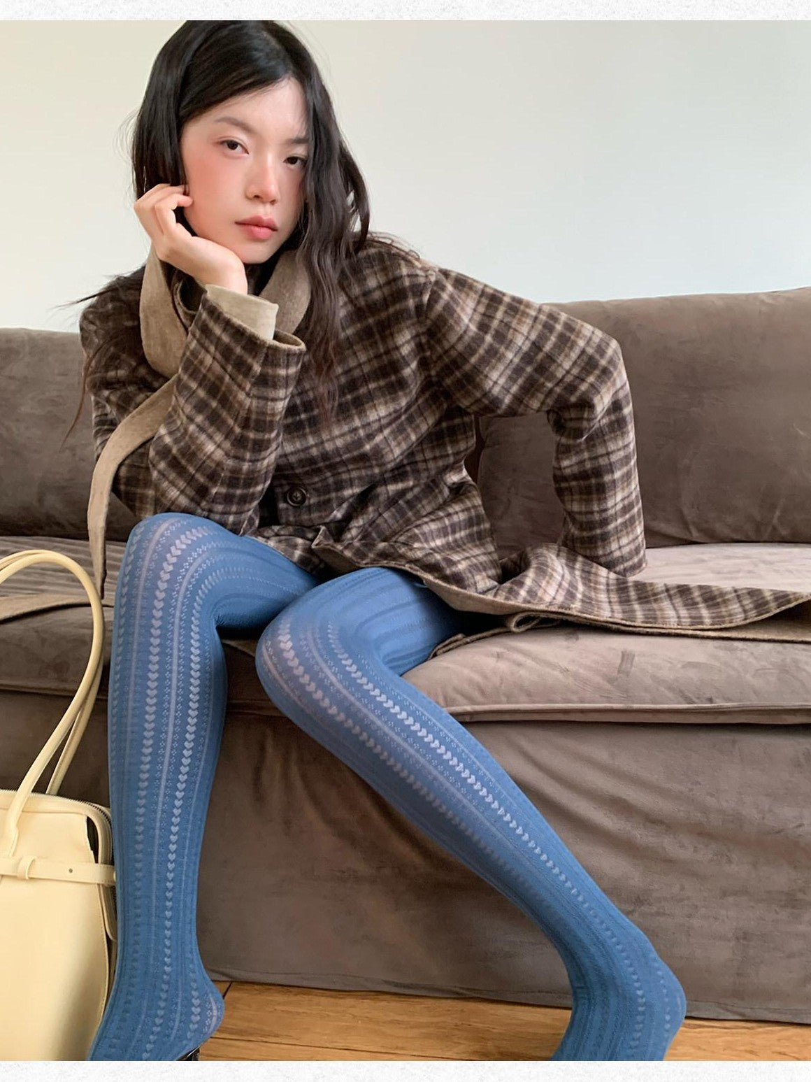 Dorydory Plaid Reversible Vintage Women&