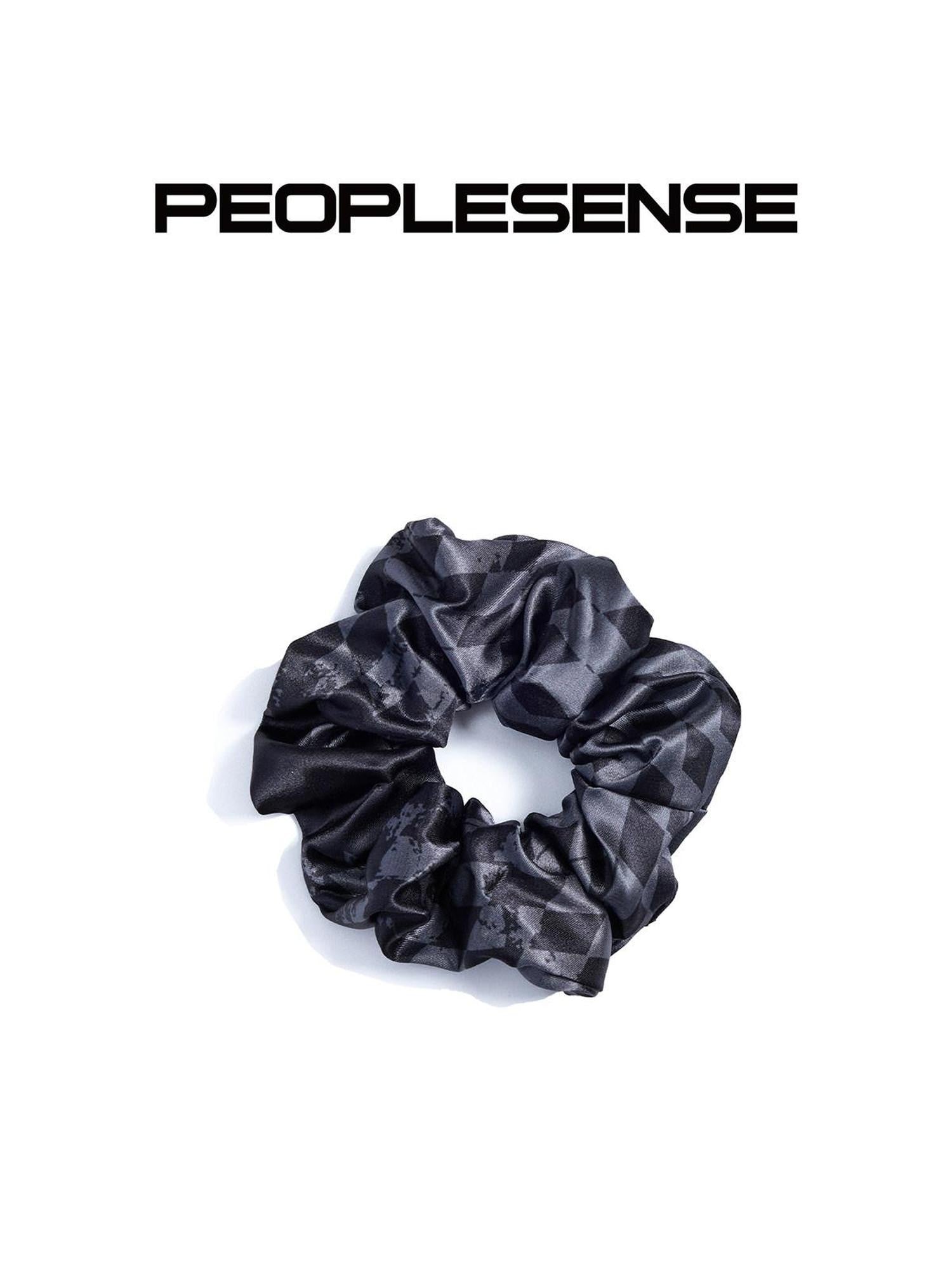 PEOPLESENSE Black British Plaid Decorative Small Square Women&