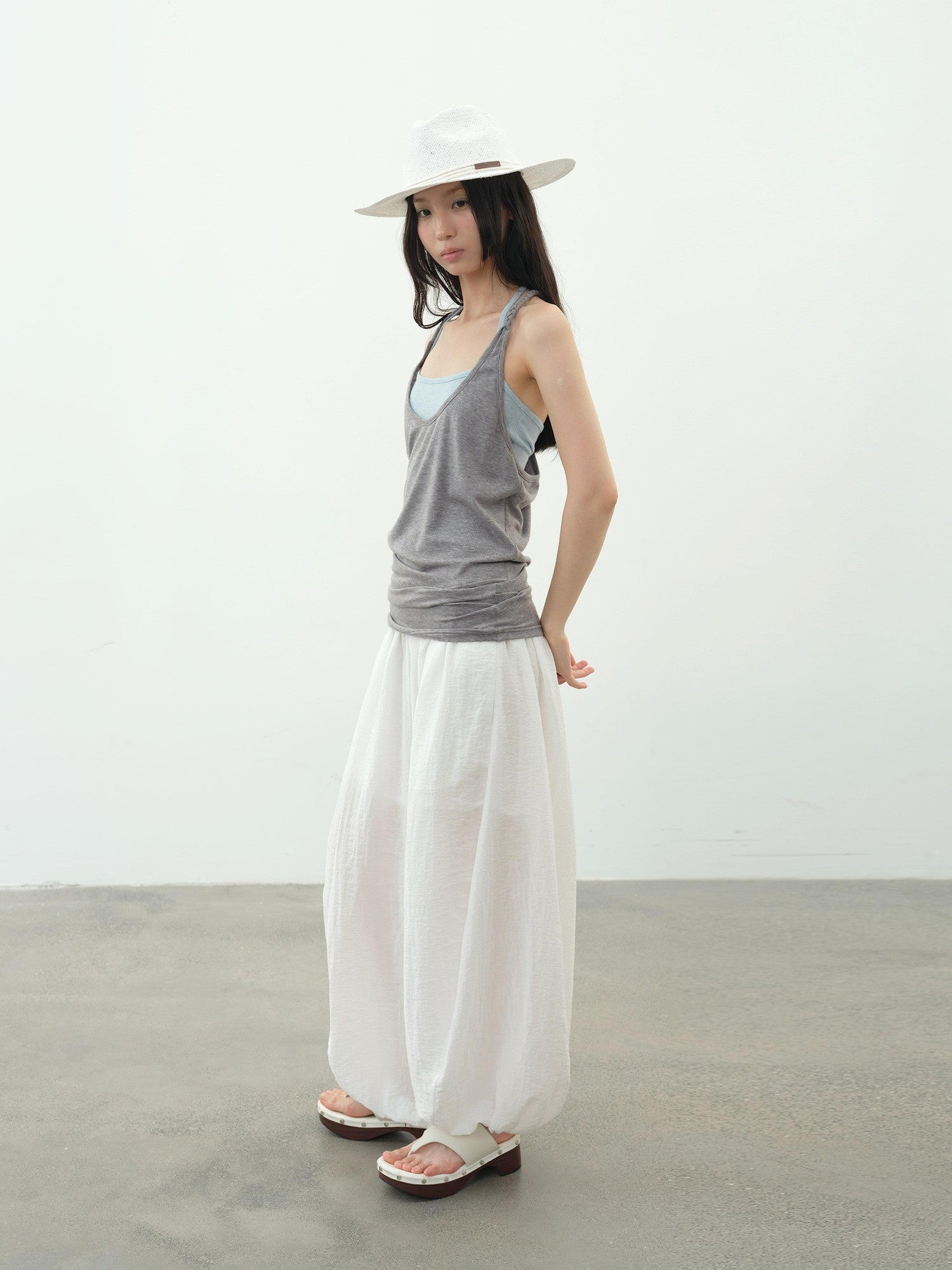 DKZ OFFICIAL Balloon Lined Relaxed Tapered Women&