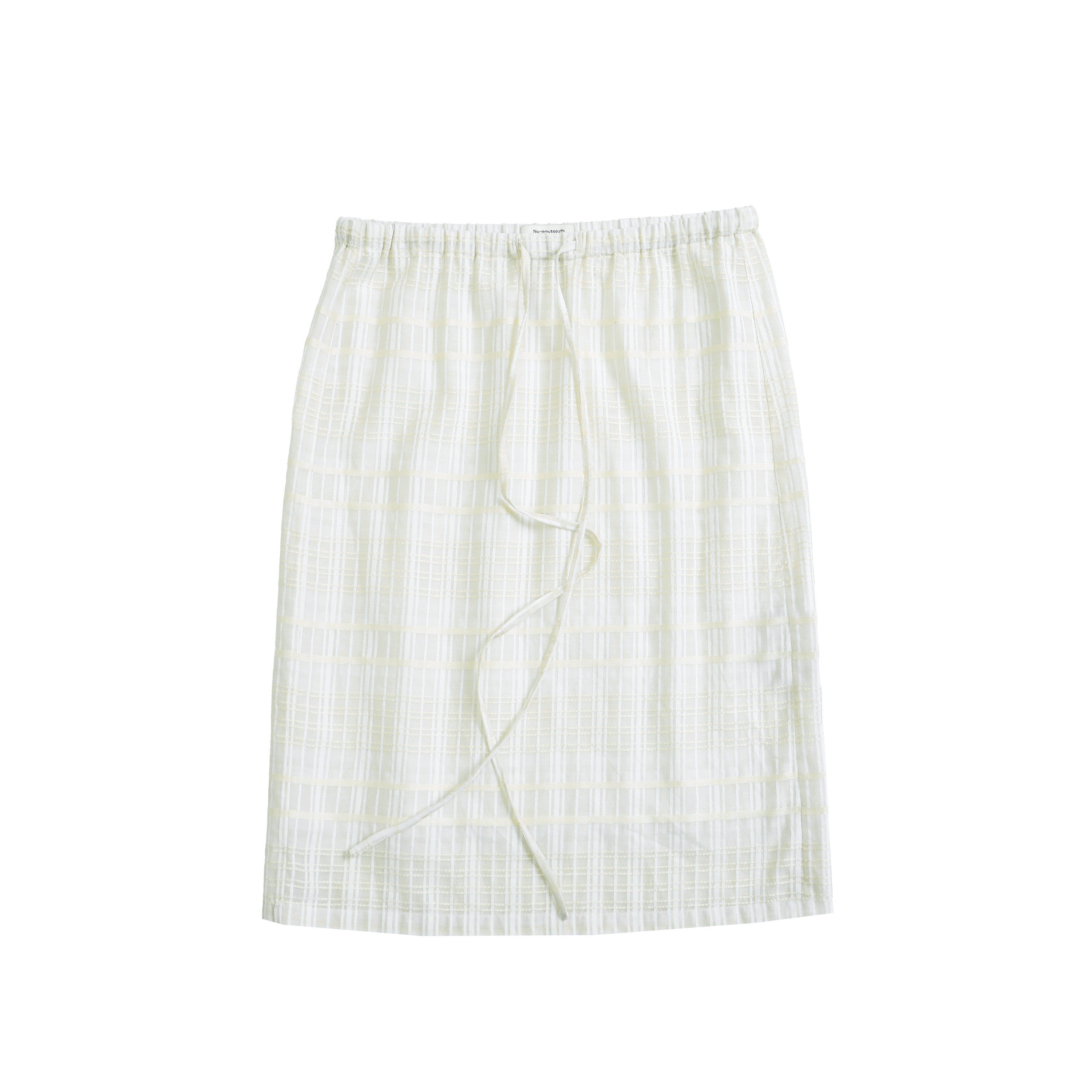 Northbutsouth_Black_White_Check_Textured_Convertible_Strapless_Women&