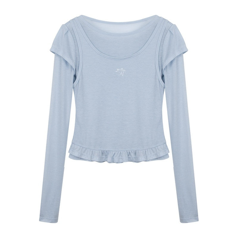 NAPSNAPS_Ruffled_Sheer_Cutout_Slim_Women&