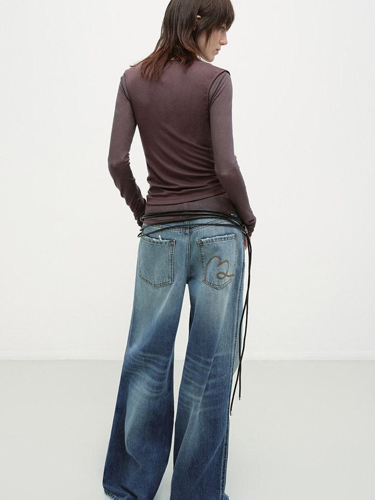 RUN TO THE FUTURE Stretch Wool Slim Crew Neck Casual Womens Moisture Wicking Long Sleeve T-Shirts