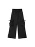 DIDDI MODA Oversized Cargo Pants With Drawstring And Pockets