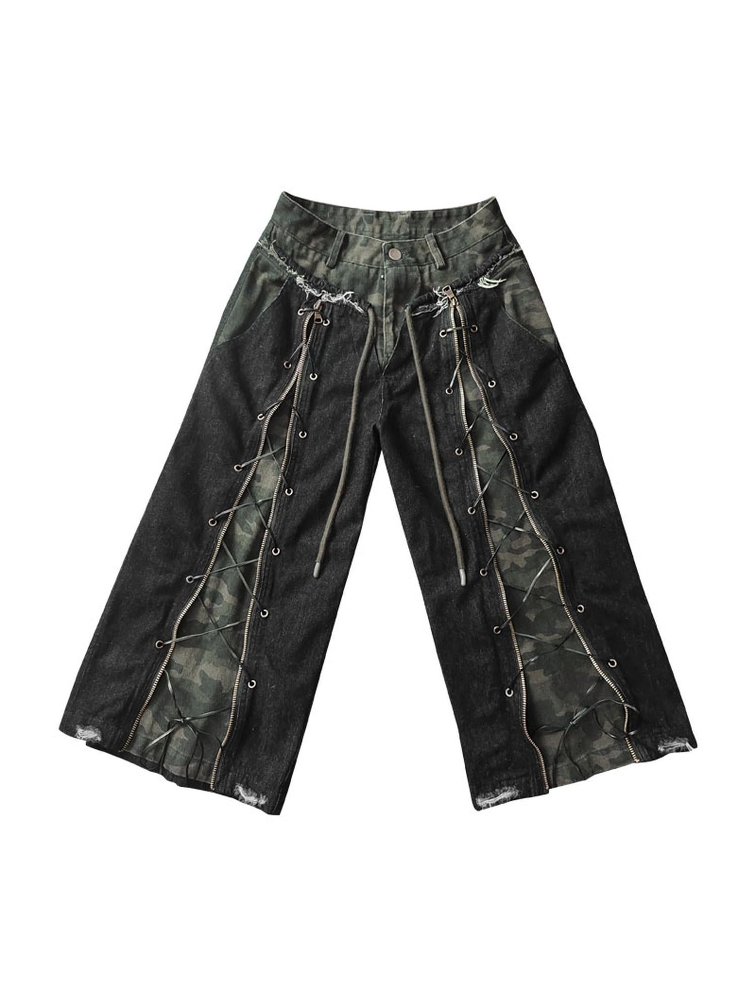 WSW WUSHENWU Rock Camo Sexy Utility Shorts Original Design