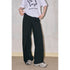 DIDDI MODA Deconstructed Wide Leg Glittery Banana Pants