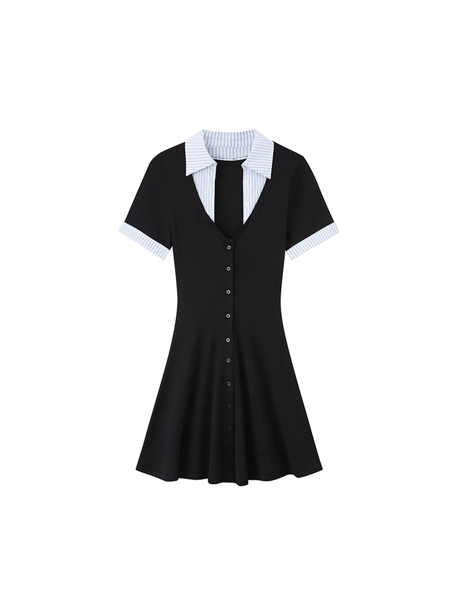 SweetChilling Summer Knit A-Line Sleeveless Dress